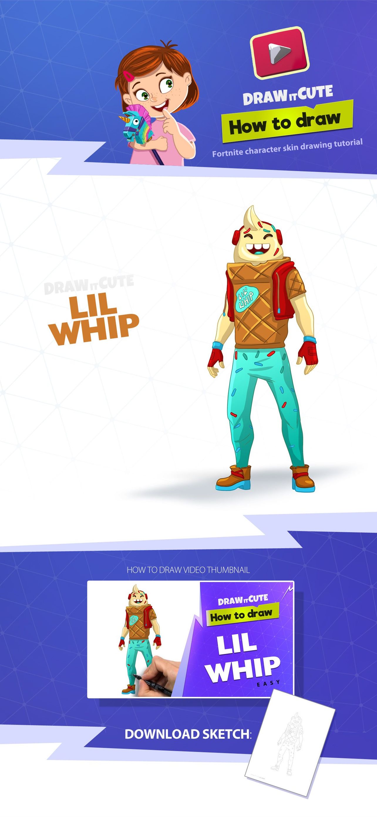 Lil Whip Fortnite Wallpapers