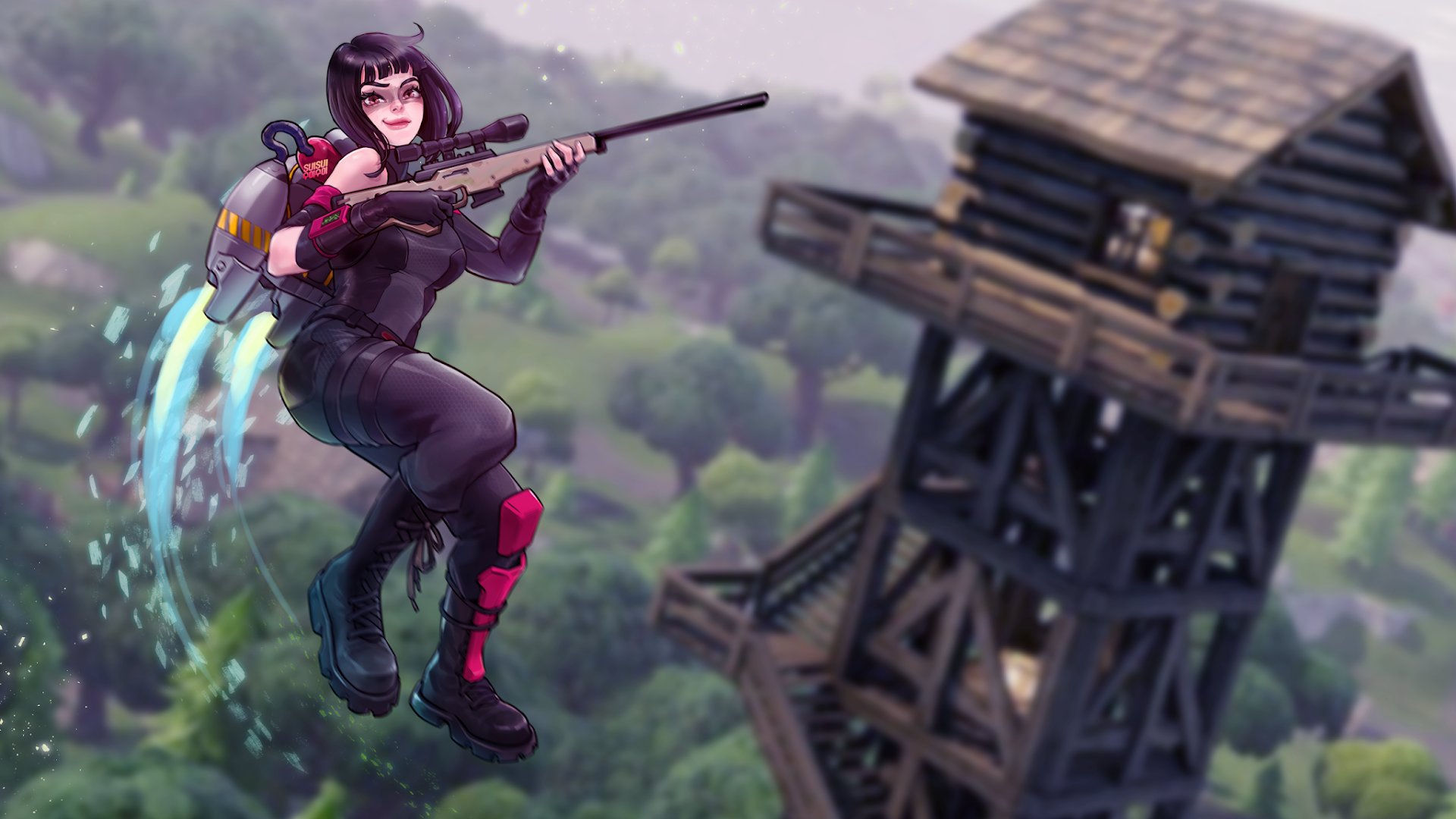 Midnight Ops Fortnite Wallpapers