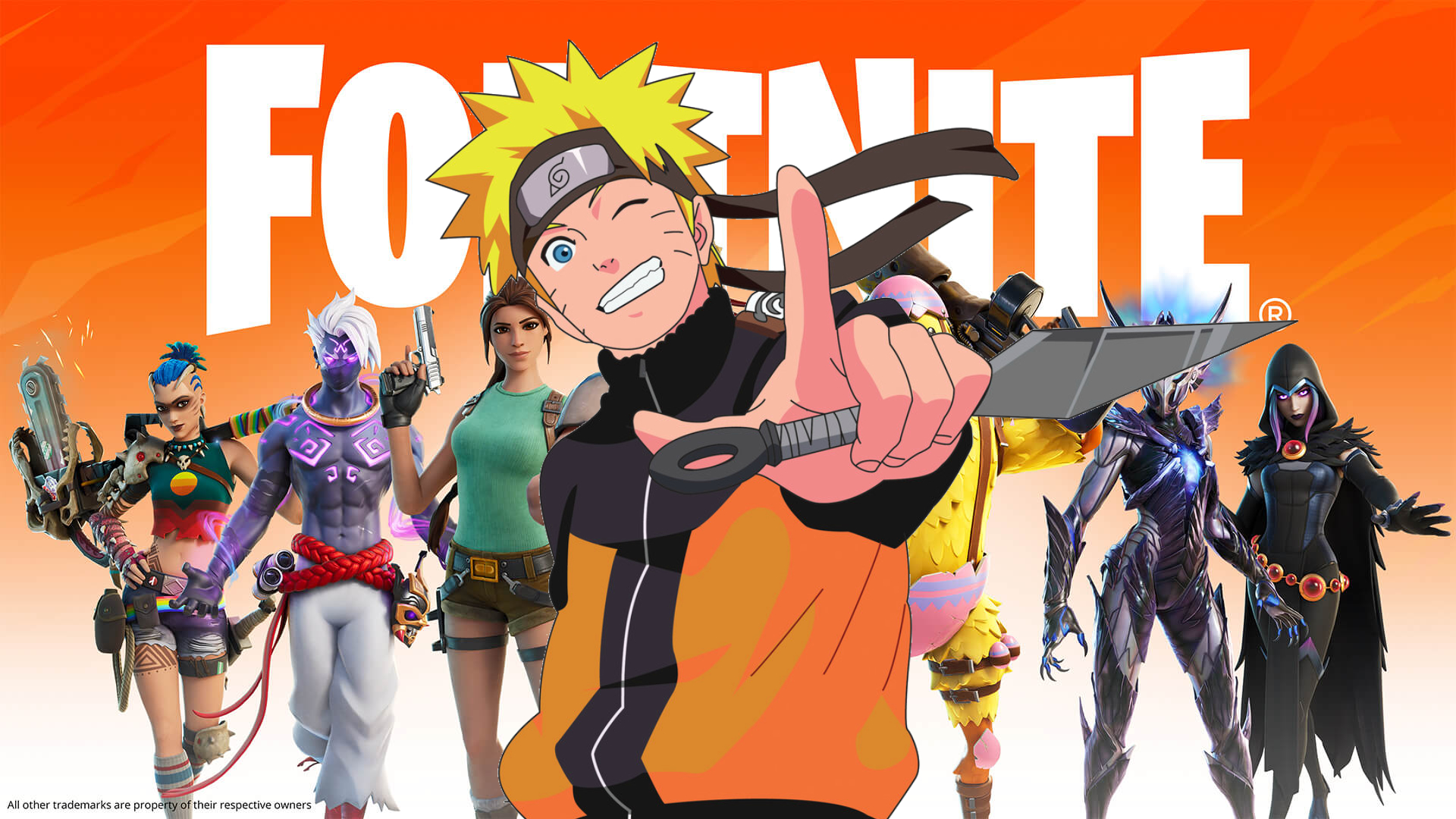 Naruto Uzumaki Fortnite Wallpapers