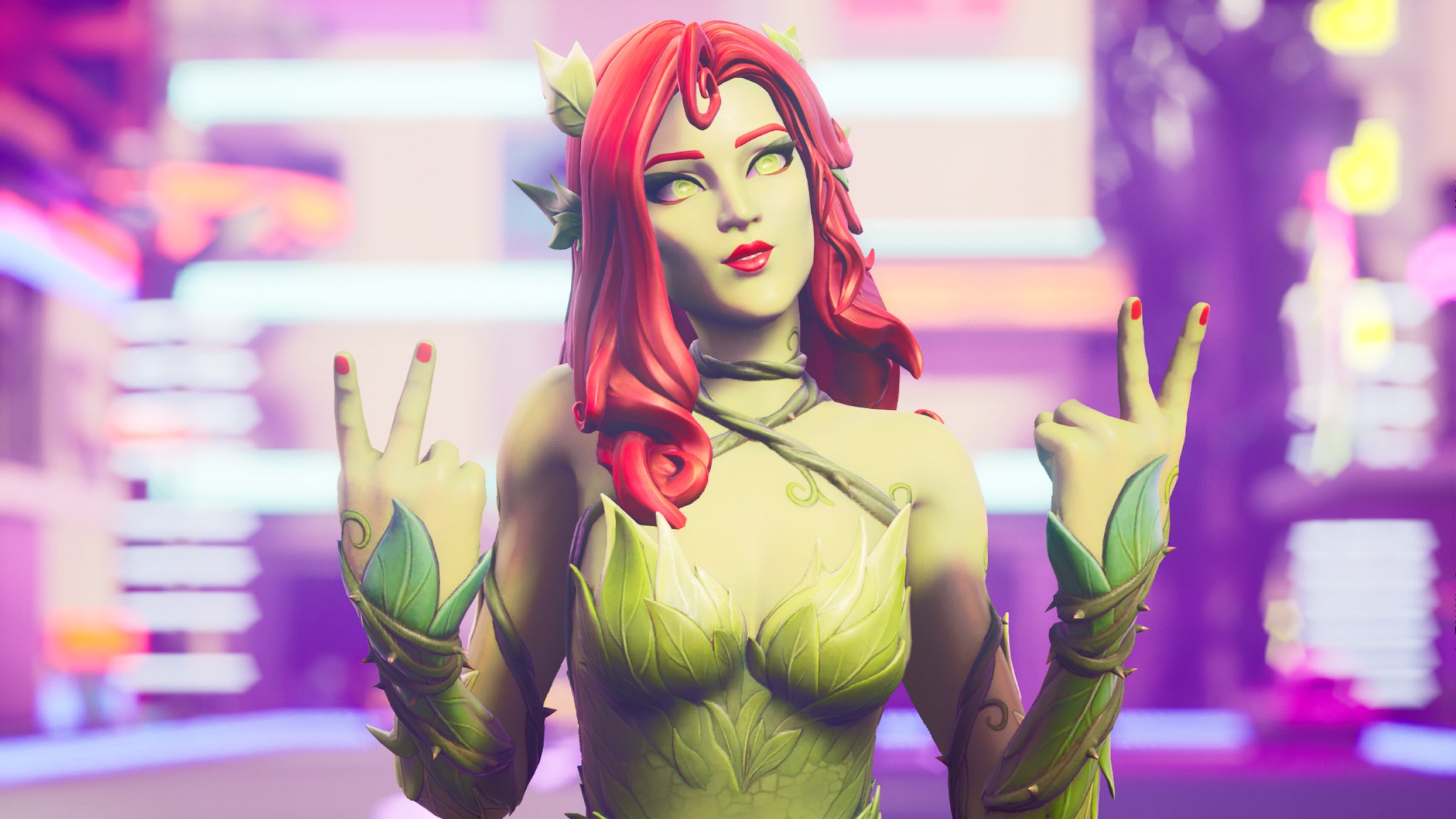 Poison Ivy Fortnite Wallpapers