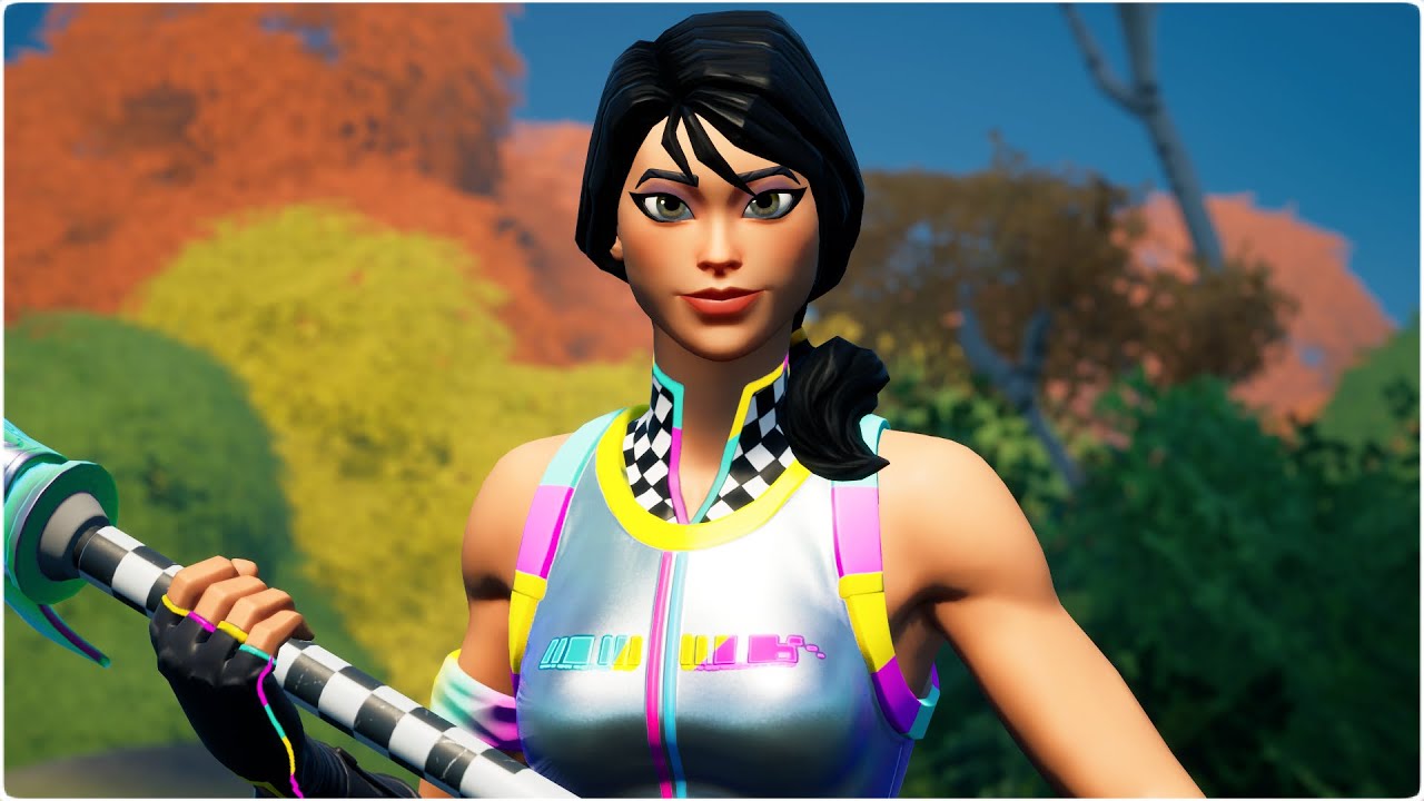 Rainbow Racer Fortnite Wallpapers