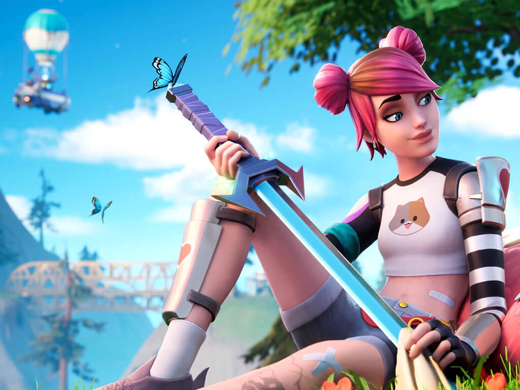 Summer Skye Fortnite Wallpapers