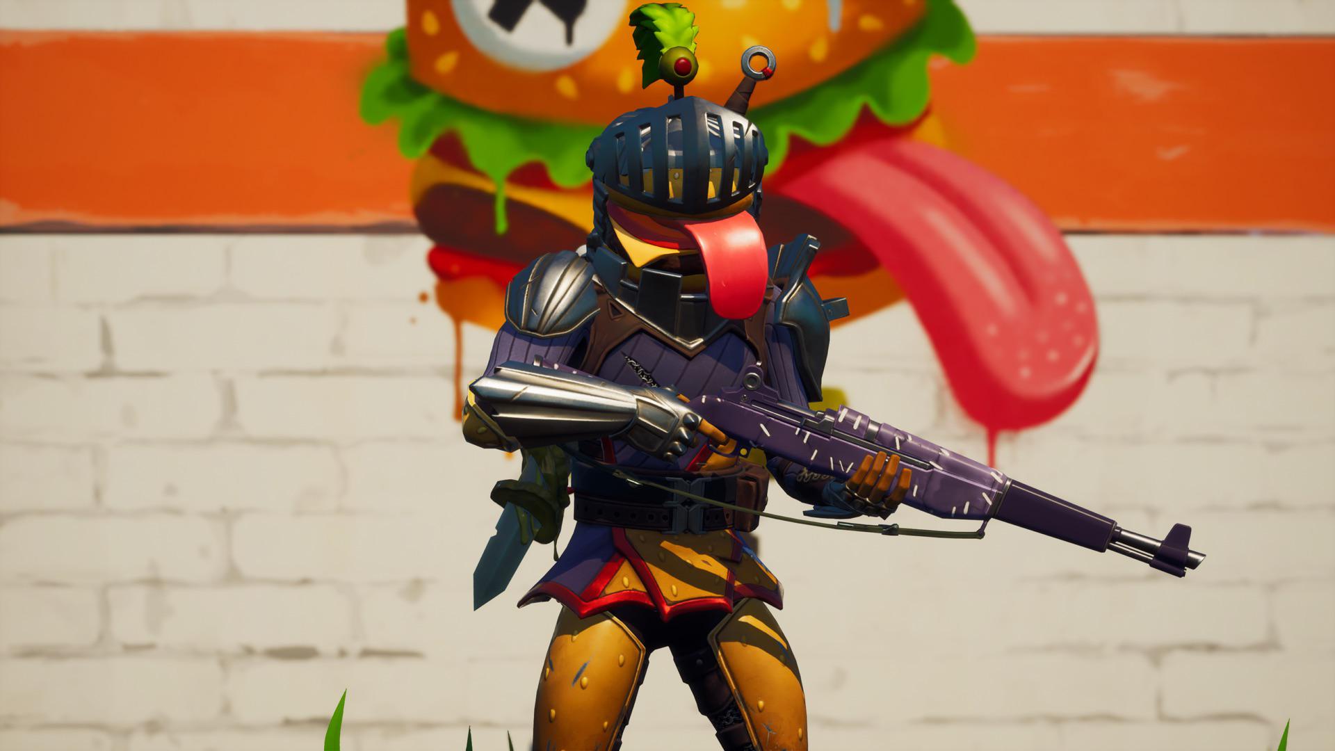 Surrr Burger Fortnite Wallpapers