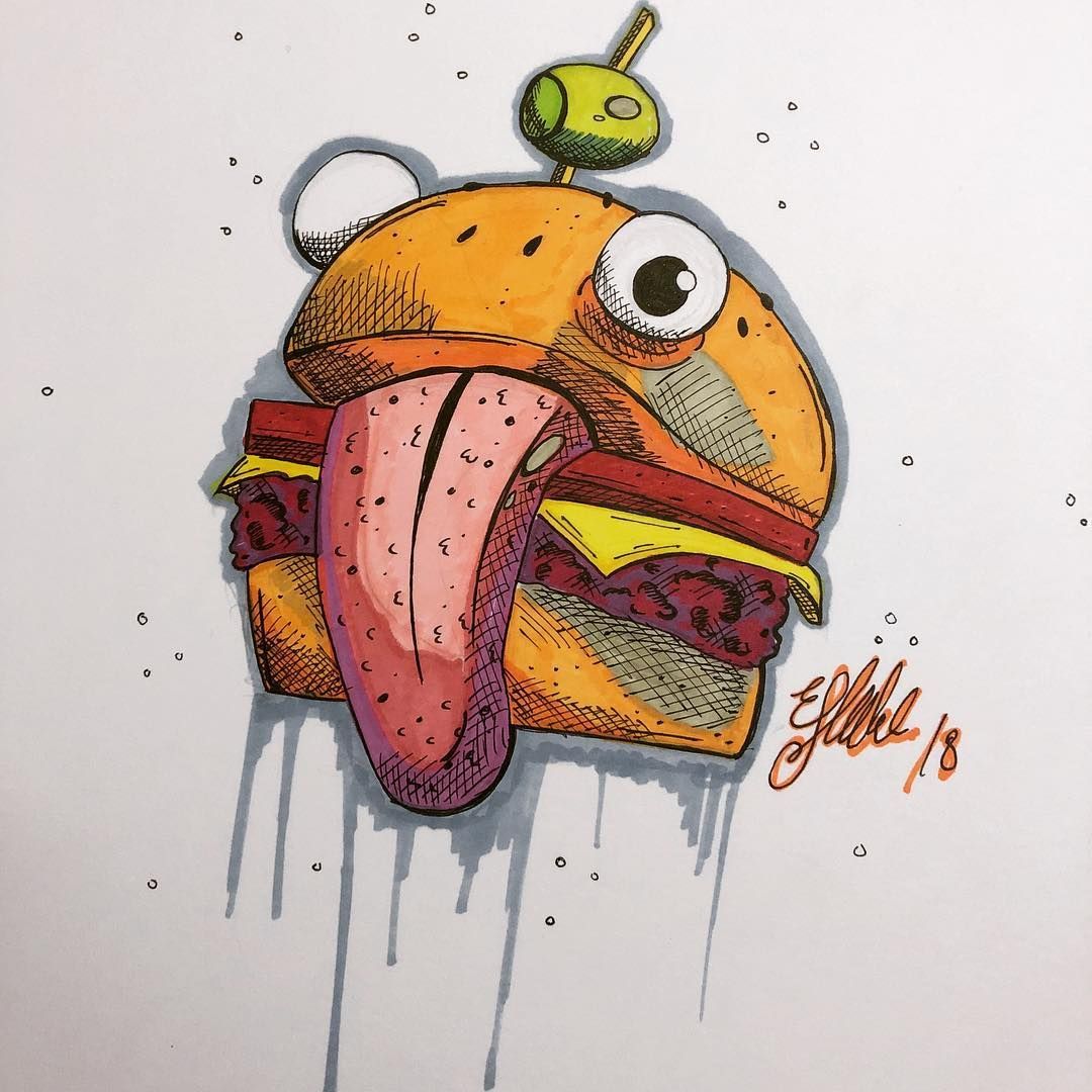 Surrr Burger Fortnite Wallpapers