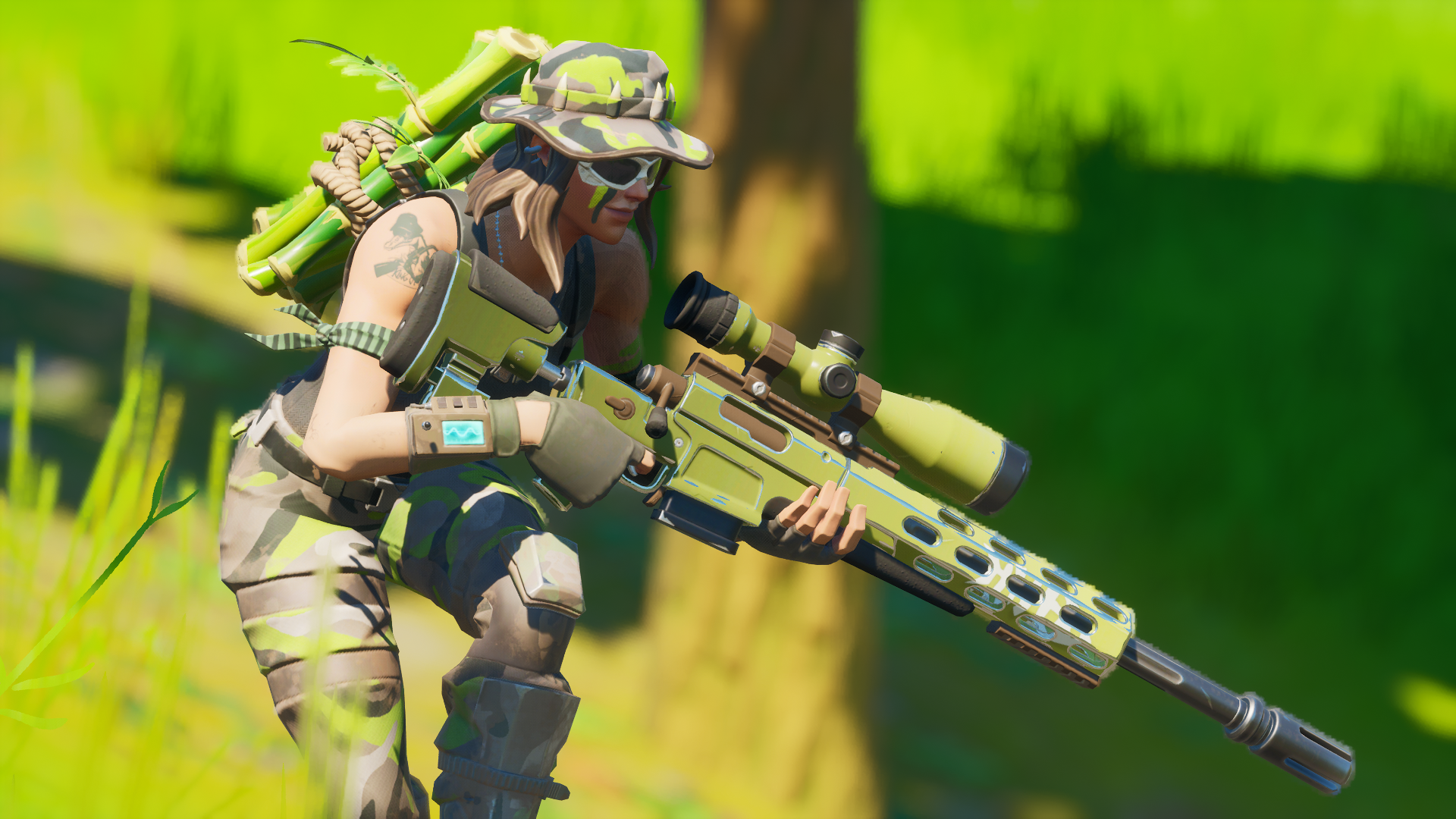 Swamp Stalker Fortnite Wallpapers