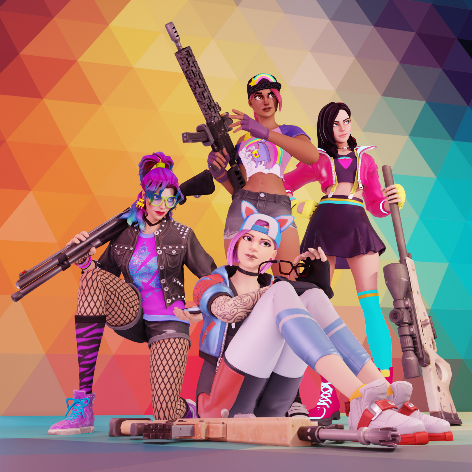 Synth Star Fortnite Wallpapers