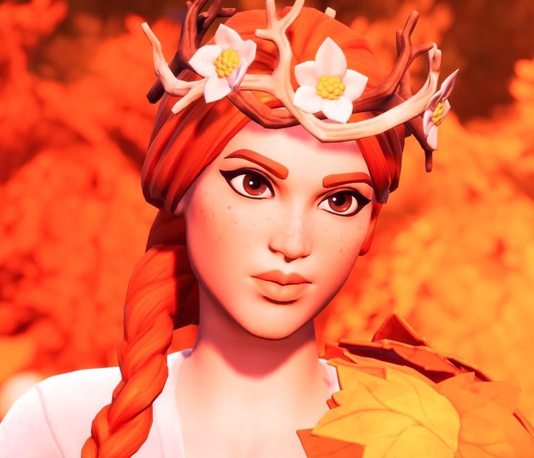 The Autumn Queen Fortnite Wallpapers