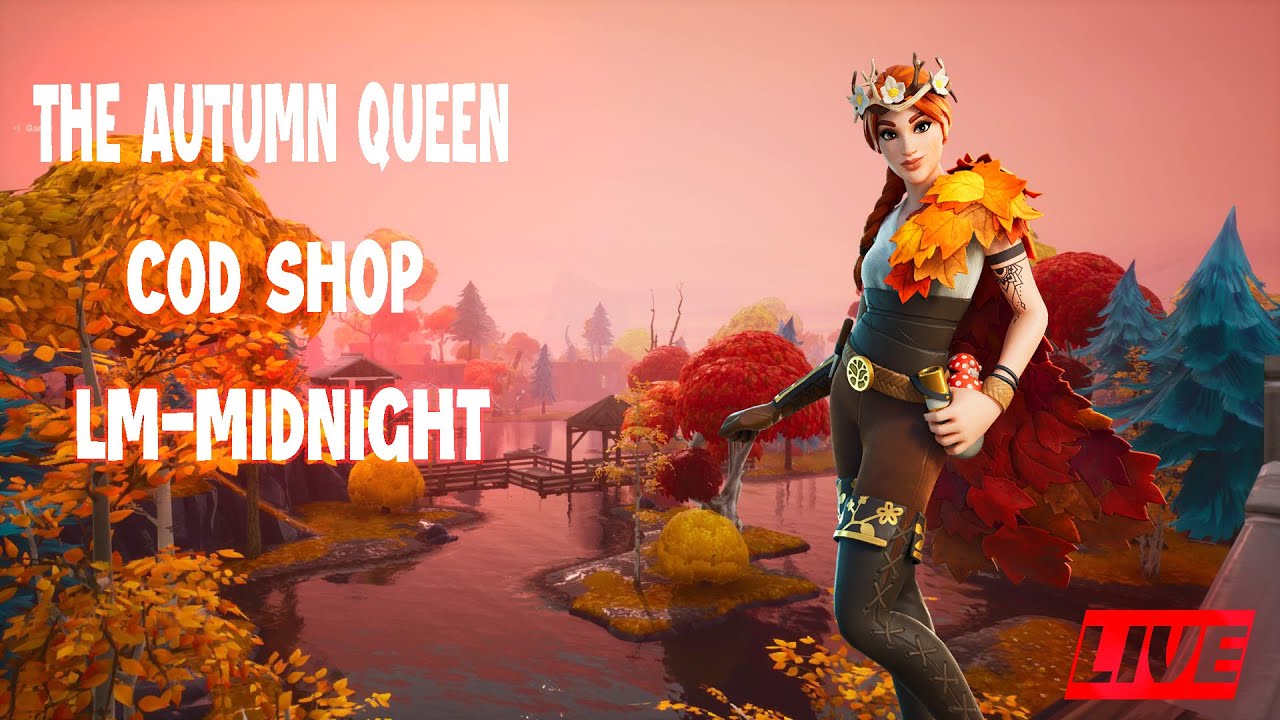 The Autumn Queen Fortnite Wallpapers