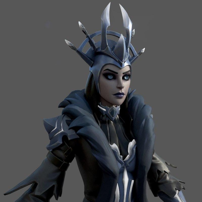 The Ice Queen Fortnite Wallpapers