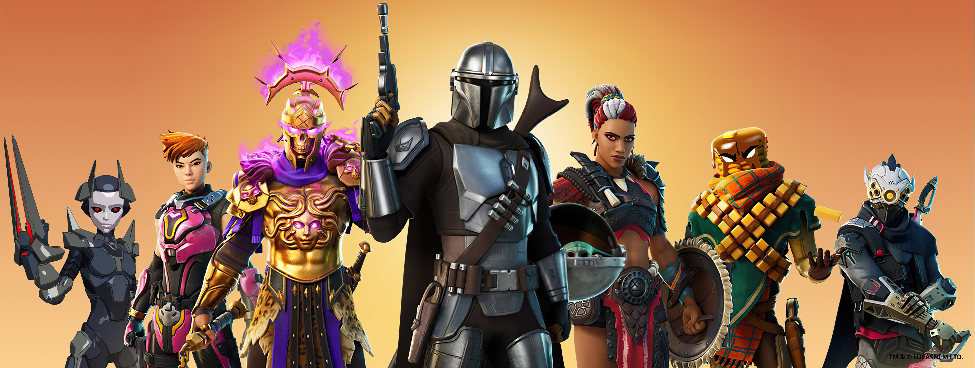 The Mandalorian Fortnite Wallpapers