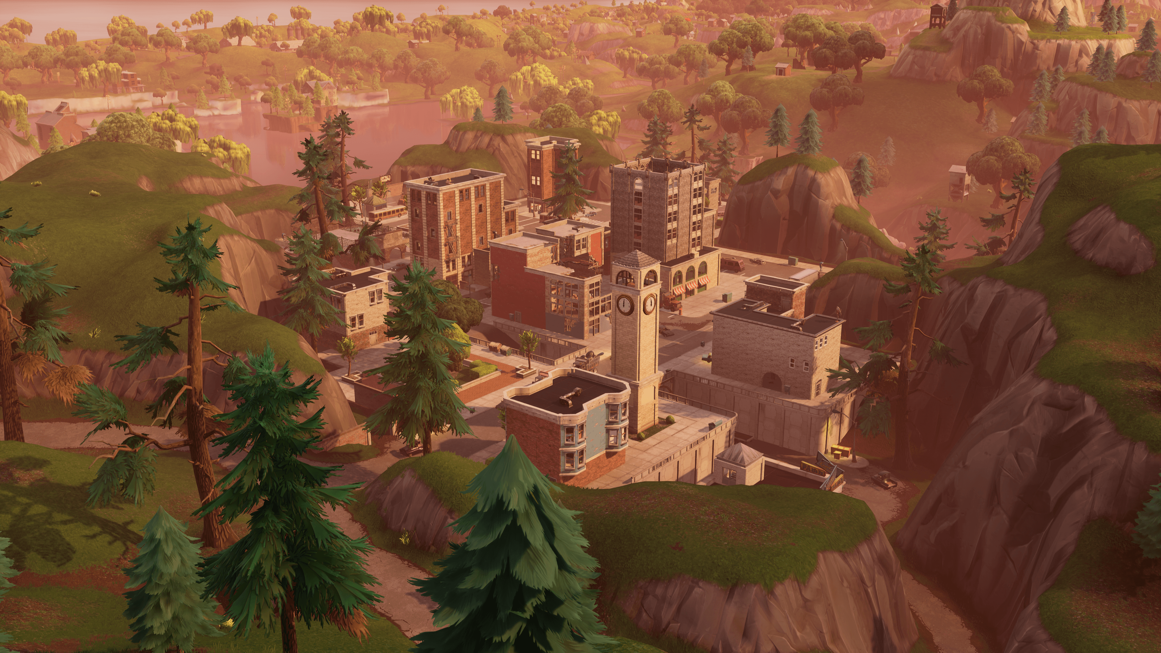 Tilted Towers Fortnite Wallpapers