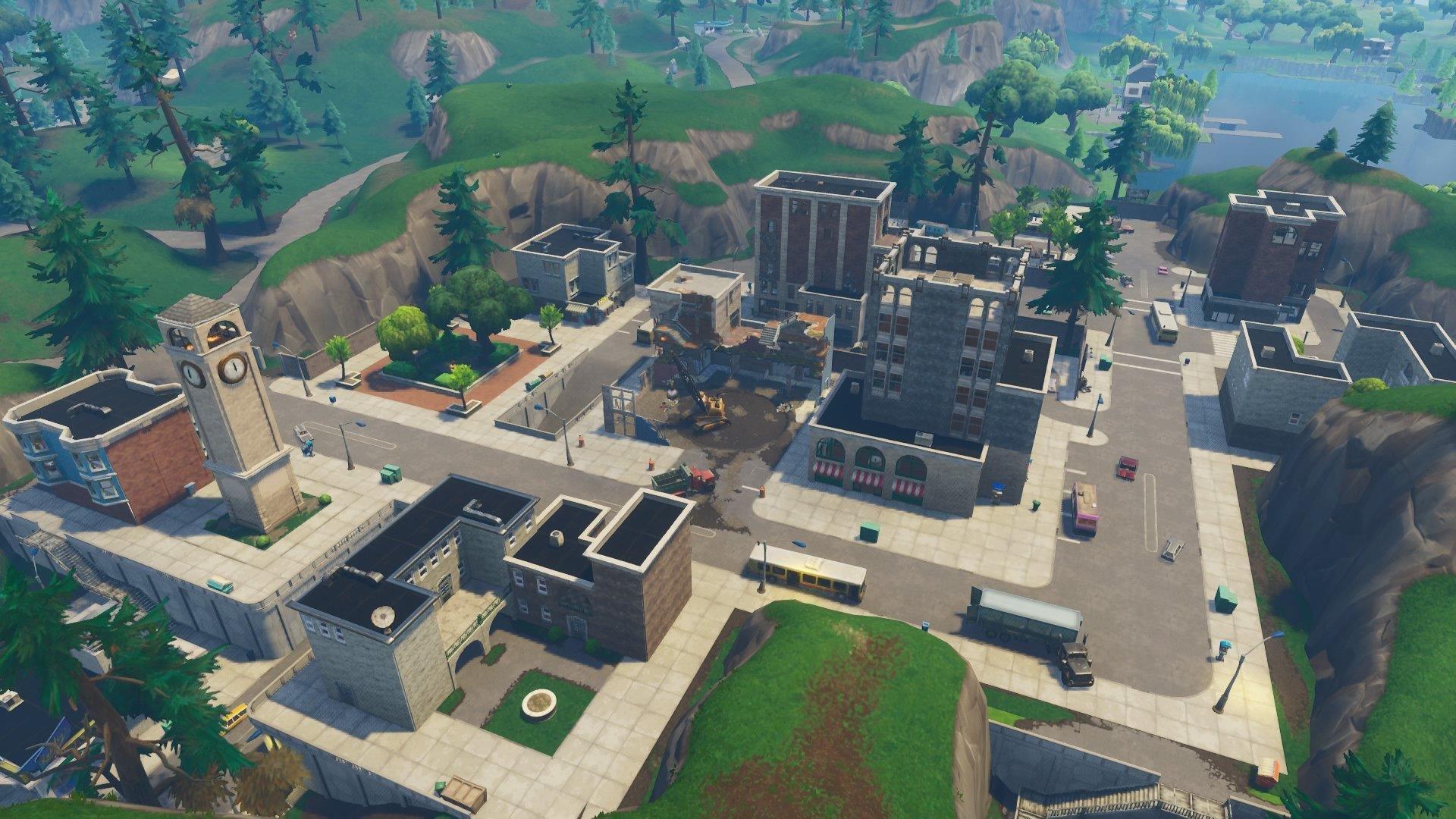 Tilted Towers Fortnite Wallpapers