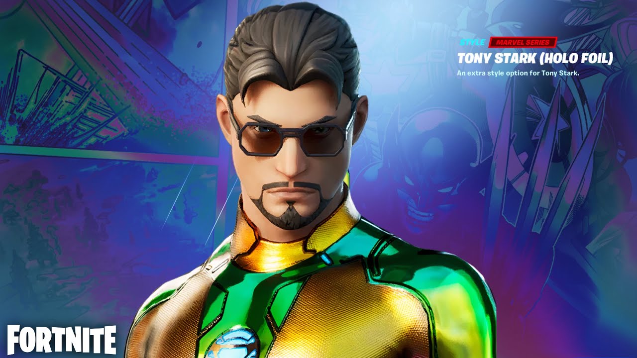 Tony Stark Fortnite Wallpapers