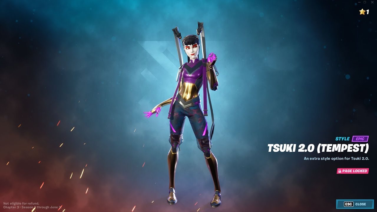 Tsuki Fortnite Wallpapers