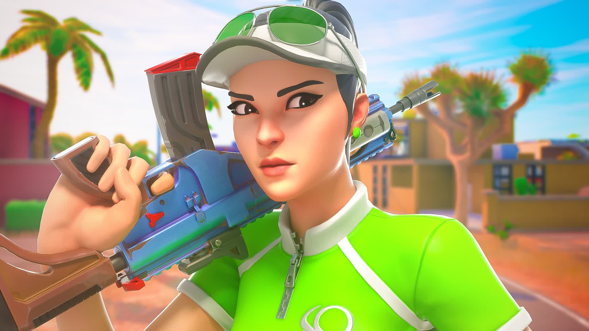 Volley Girl Fortnite Wallpapers
