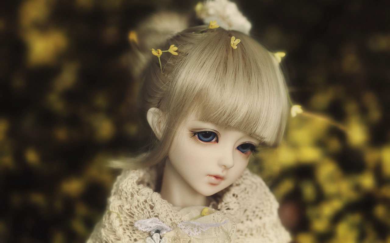 Beautiful And Cute Dolls  Wallpapers