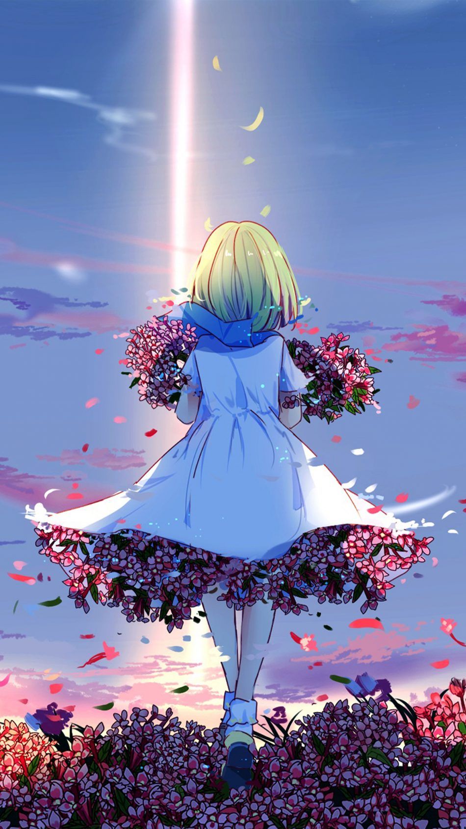 Beautiful Anime Flower Wallpapers