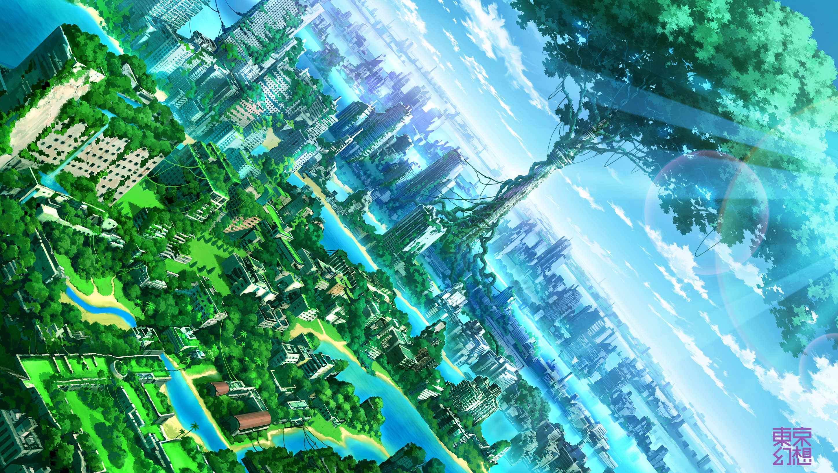 Beautiful Anime Landscapes Wallpapers