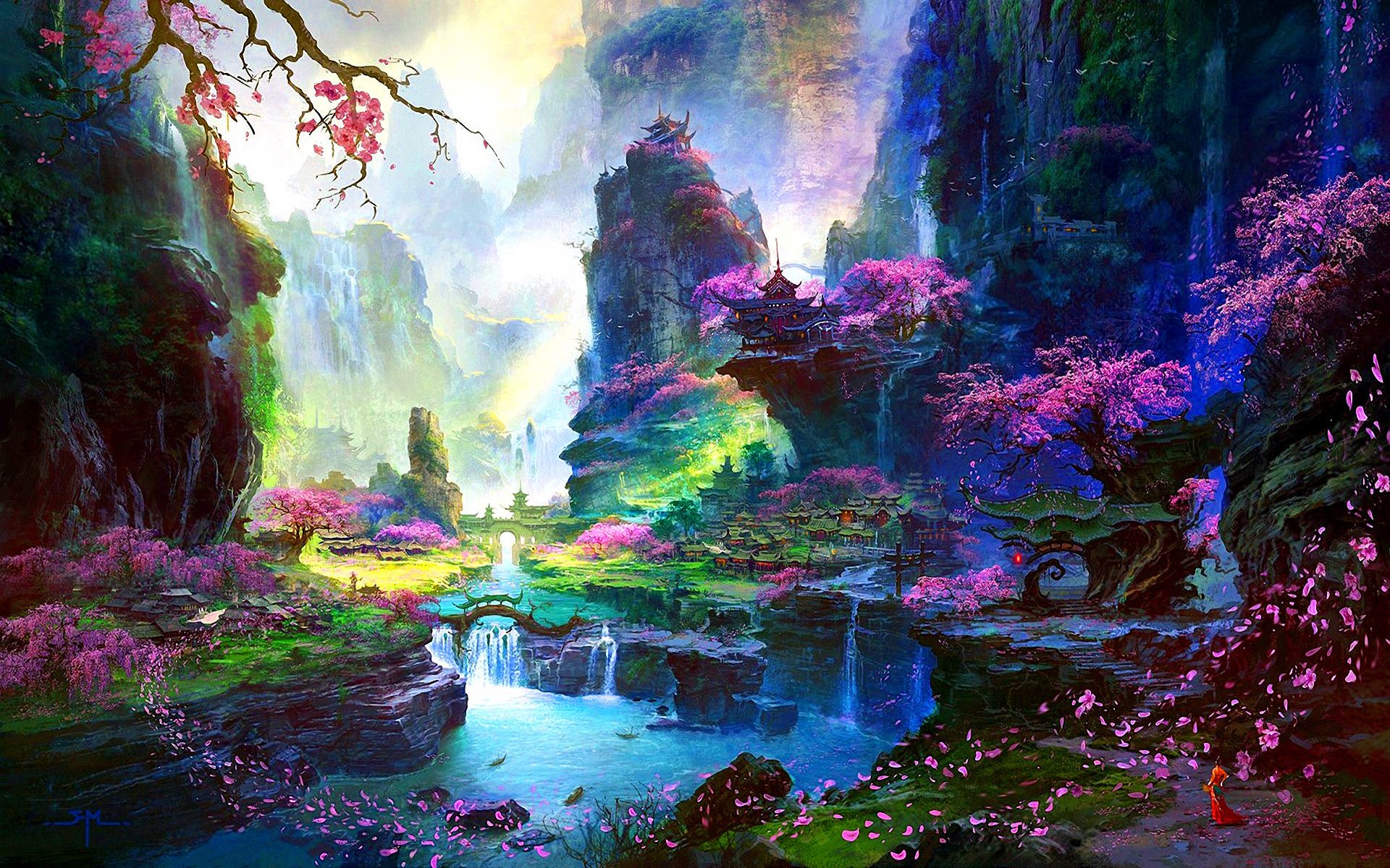 Beautiful Anime Scenery Wallpapers