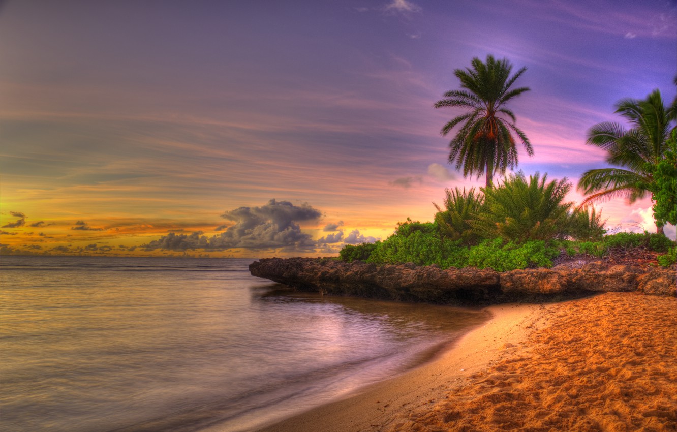 Beautiful Beach Sunrise Wallpapers