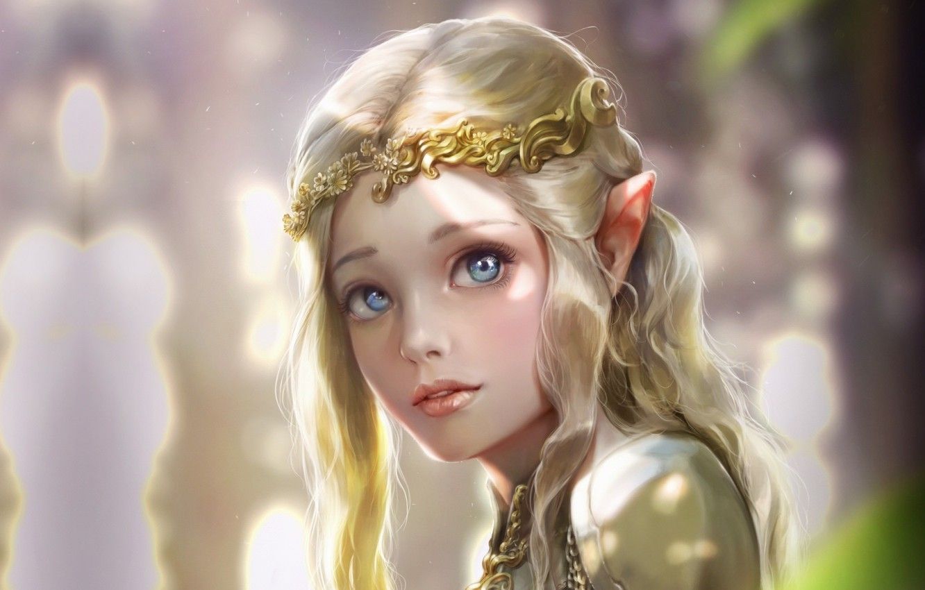 Beautiful Elf Girl Wallpapers