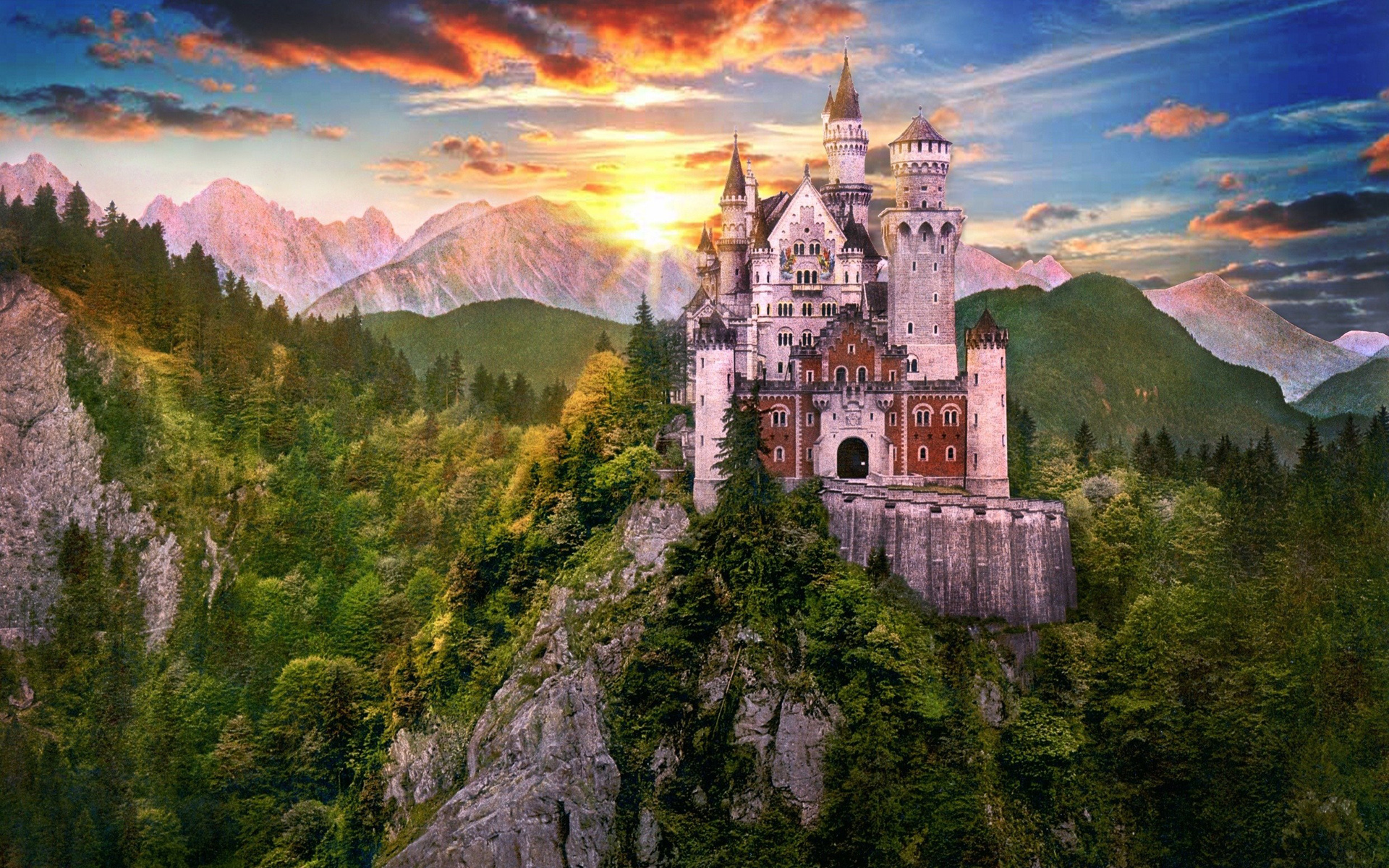 Beautiful Fantasy CastleWallpapers