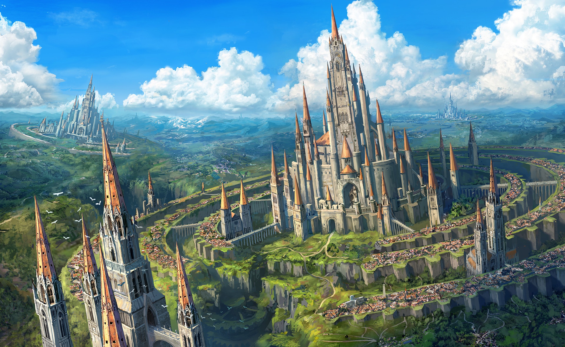 Beautiful Fantasy CastleWallpapers