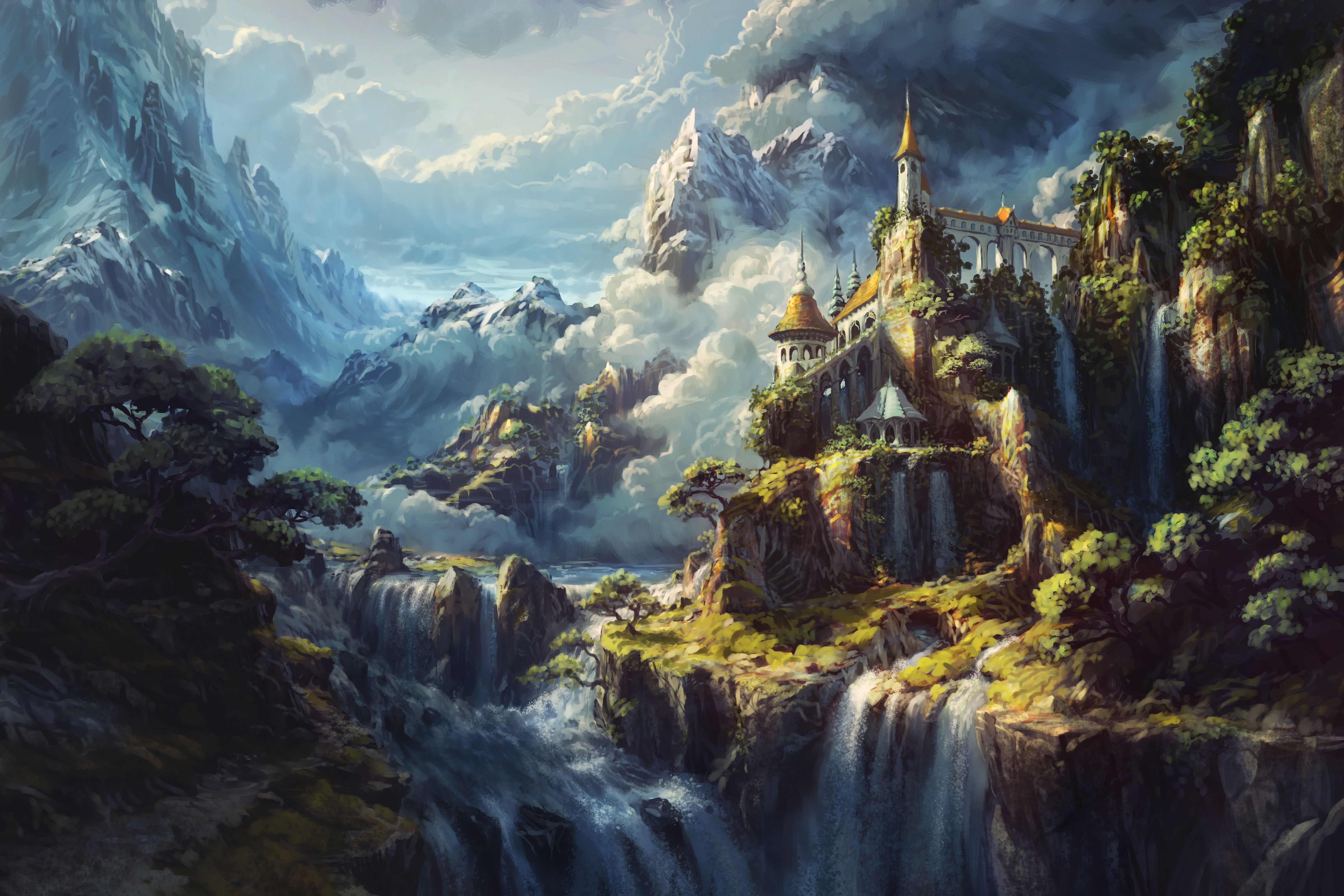 Beautiful Fantasy CastleWallpapers