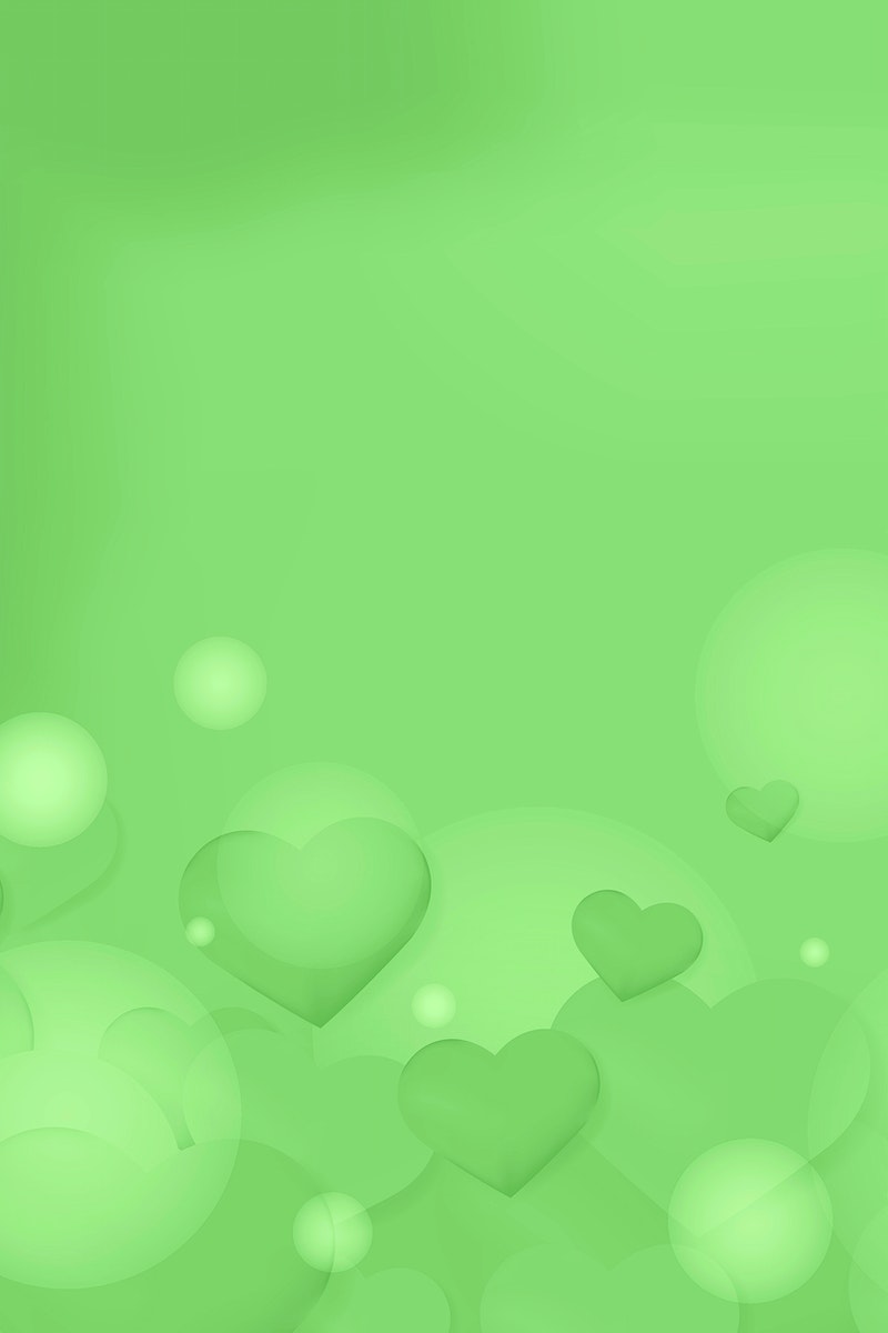 Beautiful Green Heart Wallpapers