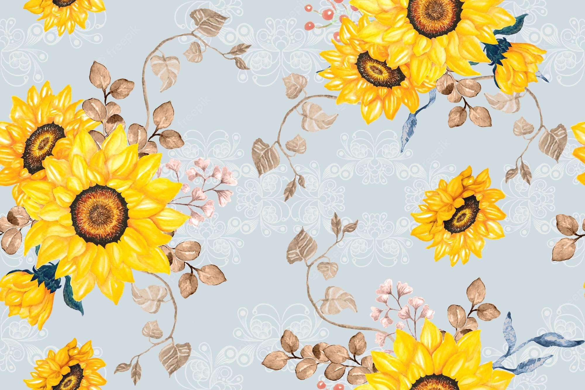 Beautiful Roses And Sunflower Wallpapers