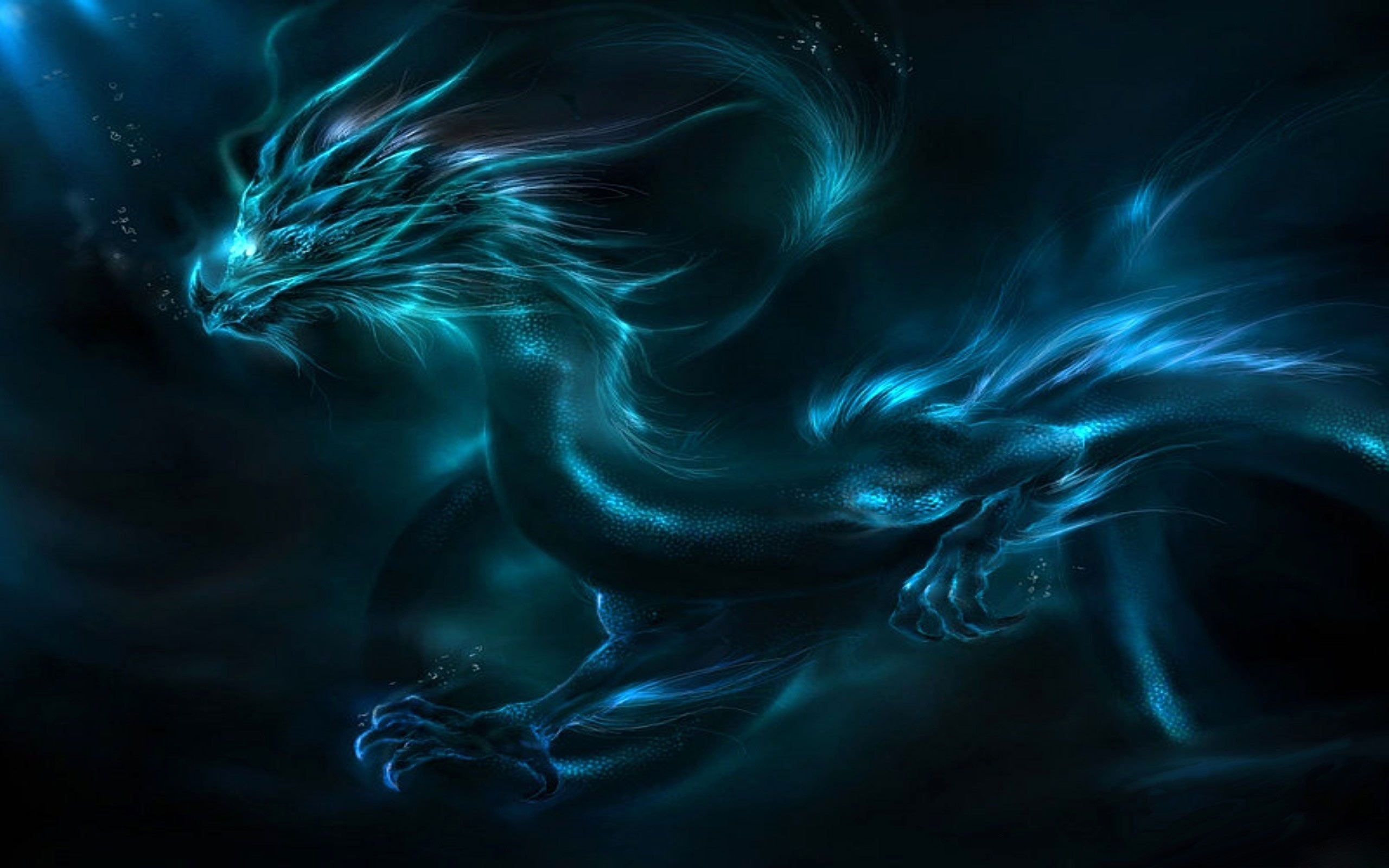 Beautiful Water Dragon Wallpapers