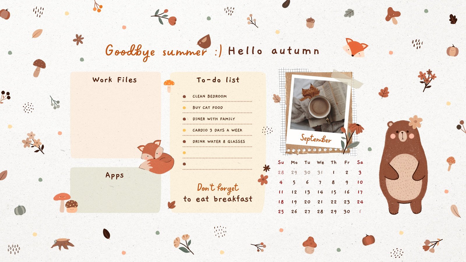 Cute Aesthetic AutumnWallpapers