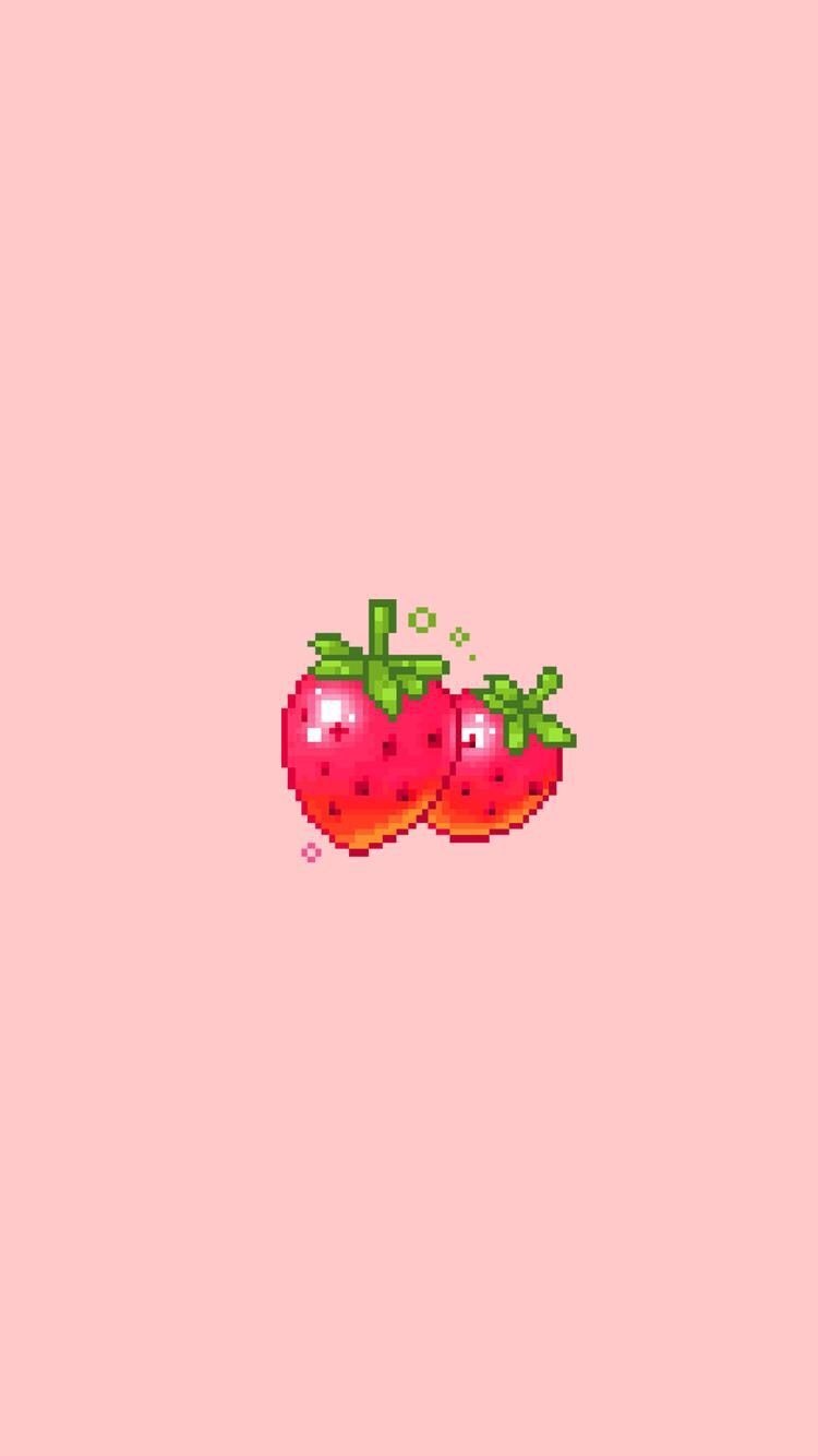 Cute Aesthetic StrawberryWallpapers