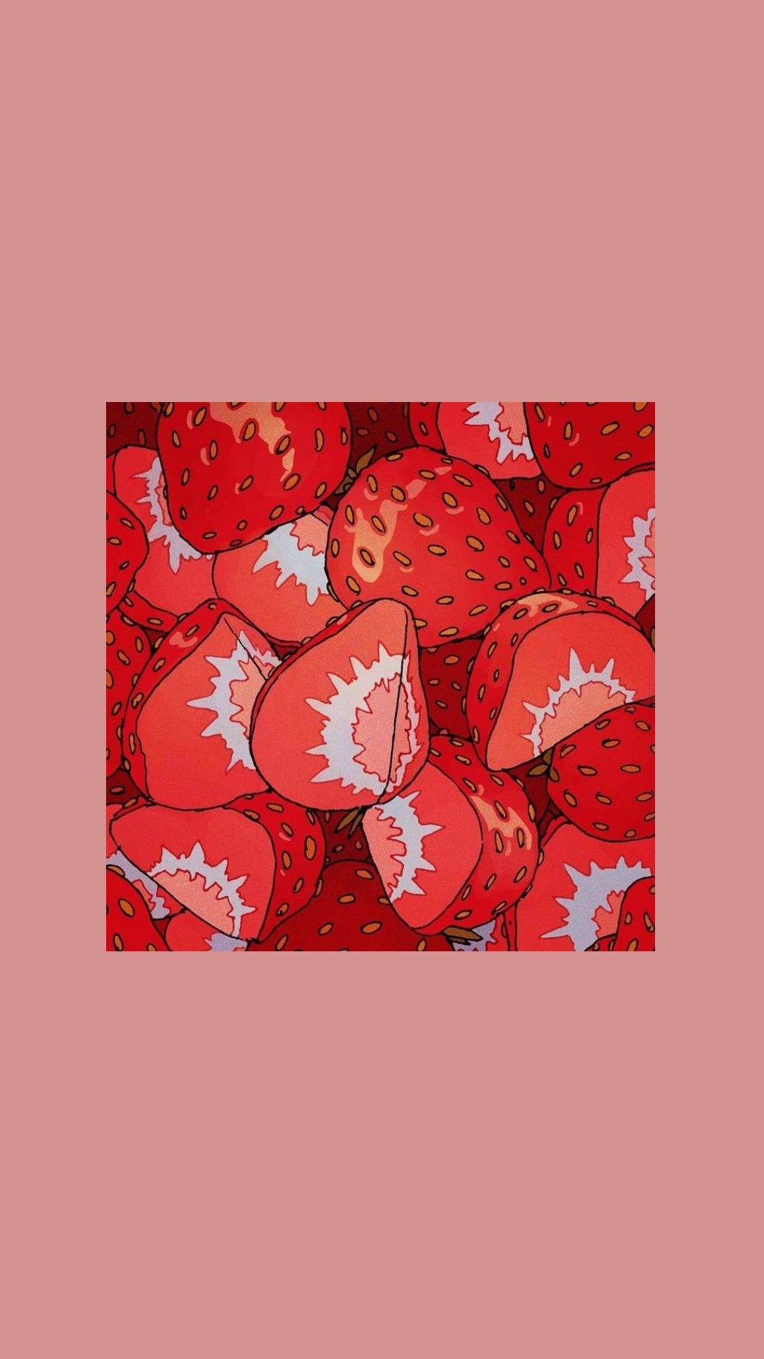 Cute Aesthetic StrawberryWallpapers