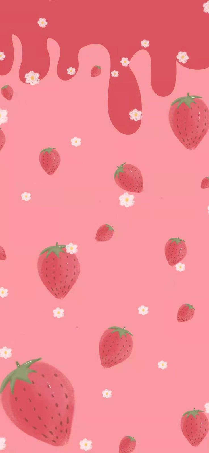 Cute Aesthetic StrawberryWallpapers