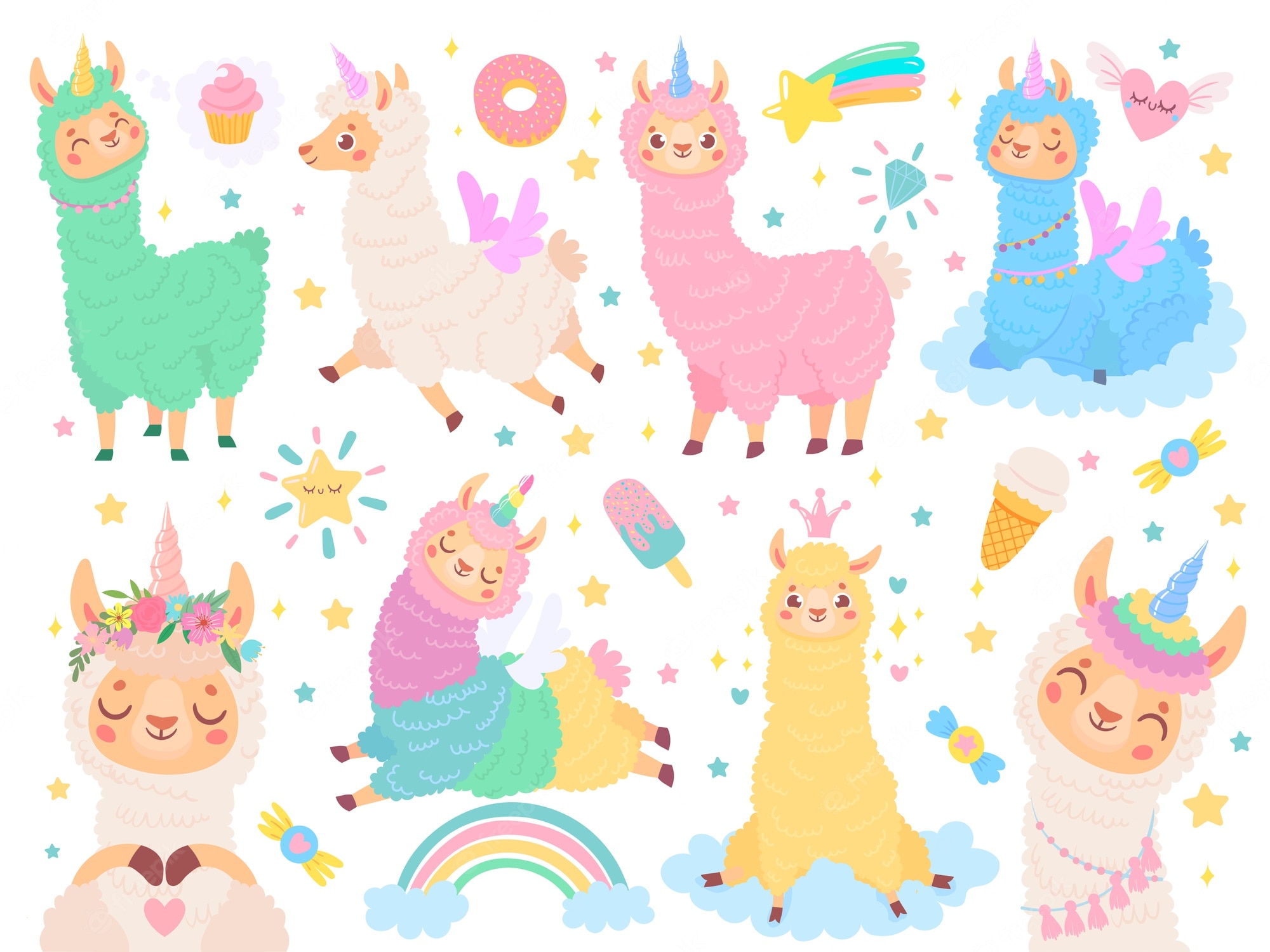 Cute Alpaca Wallpapers