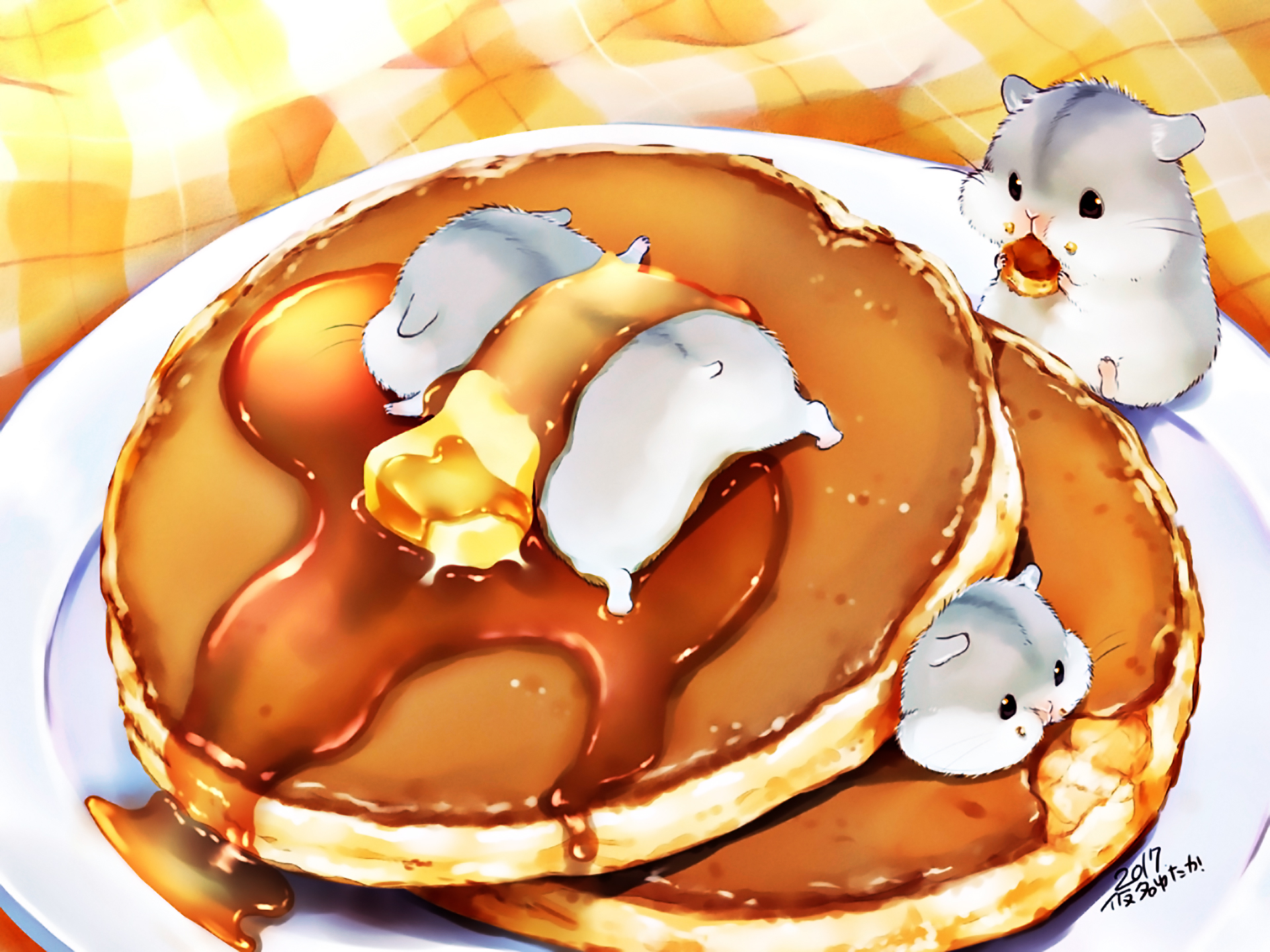 Cute Anime Food Wallpapers