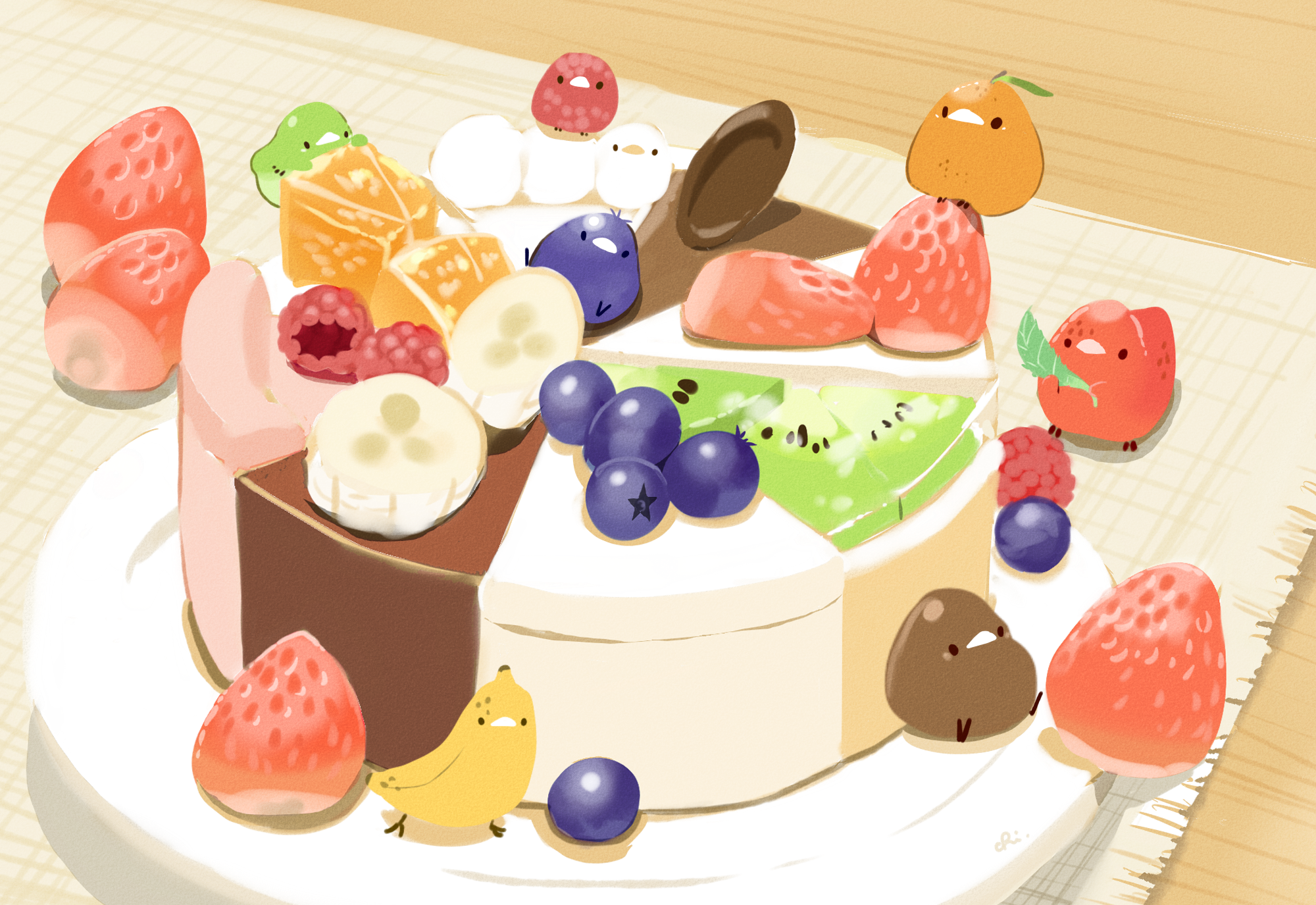 Cute Anime Food Wallpapers