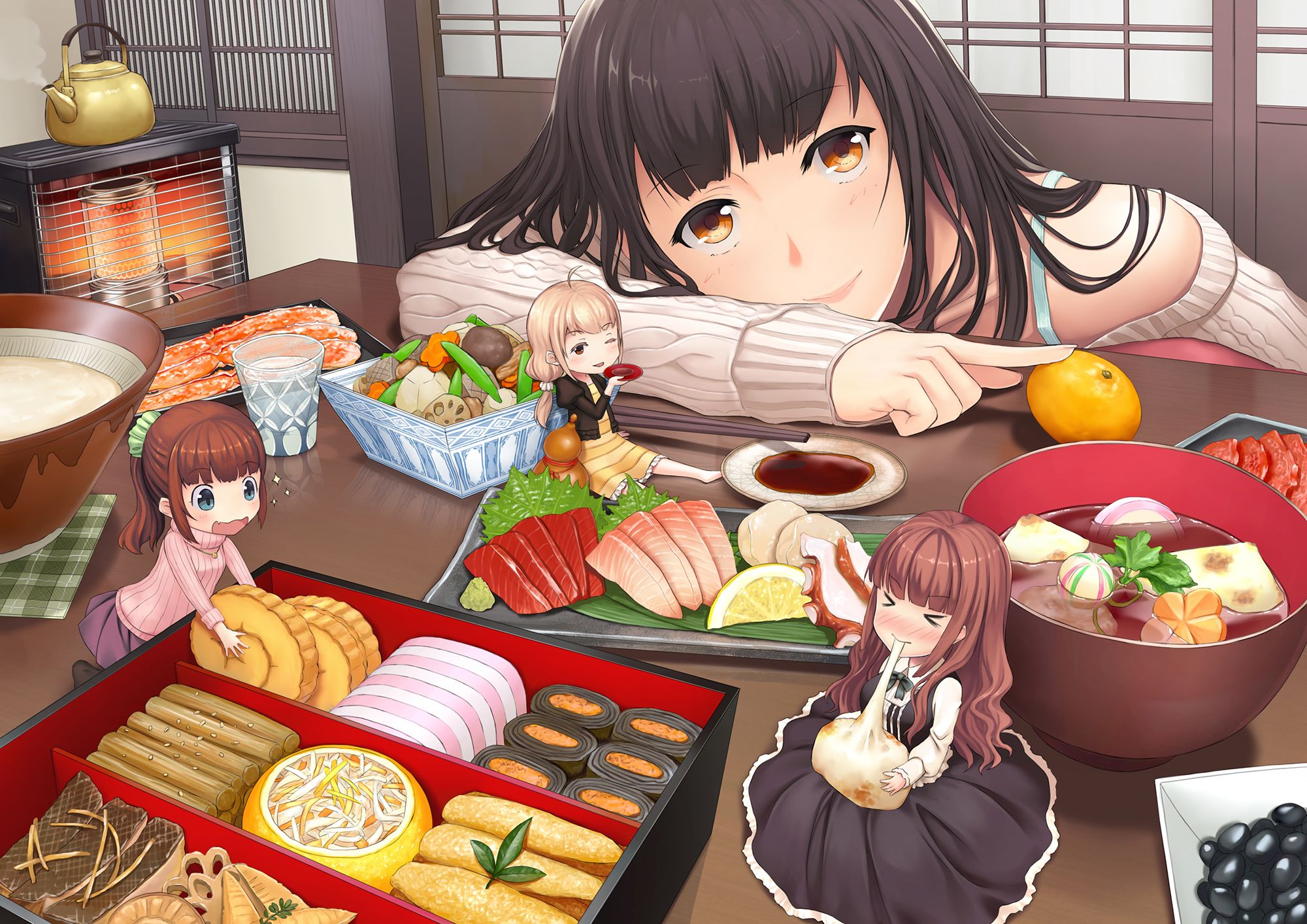 Cute Anime Food Wallpapers