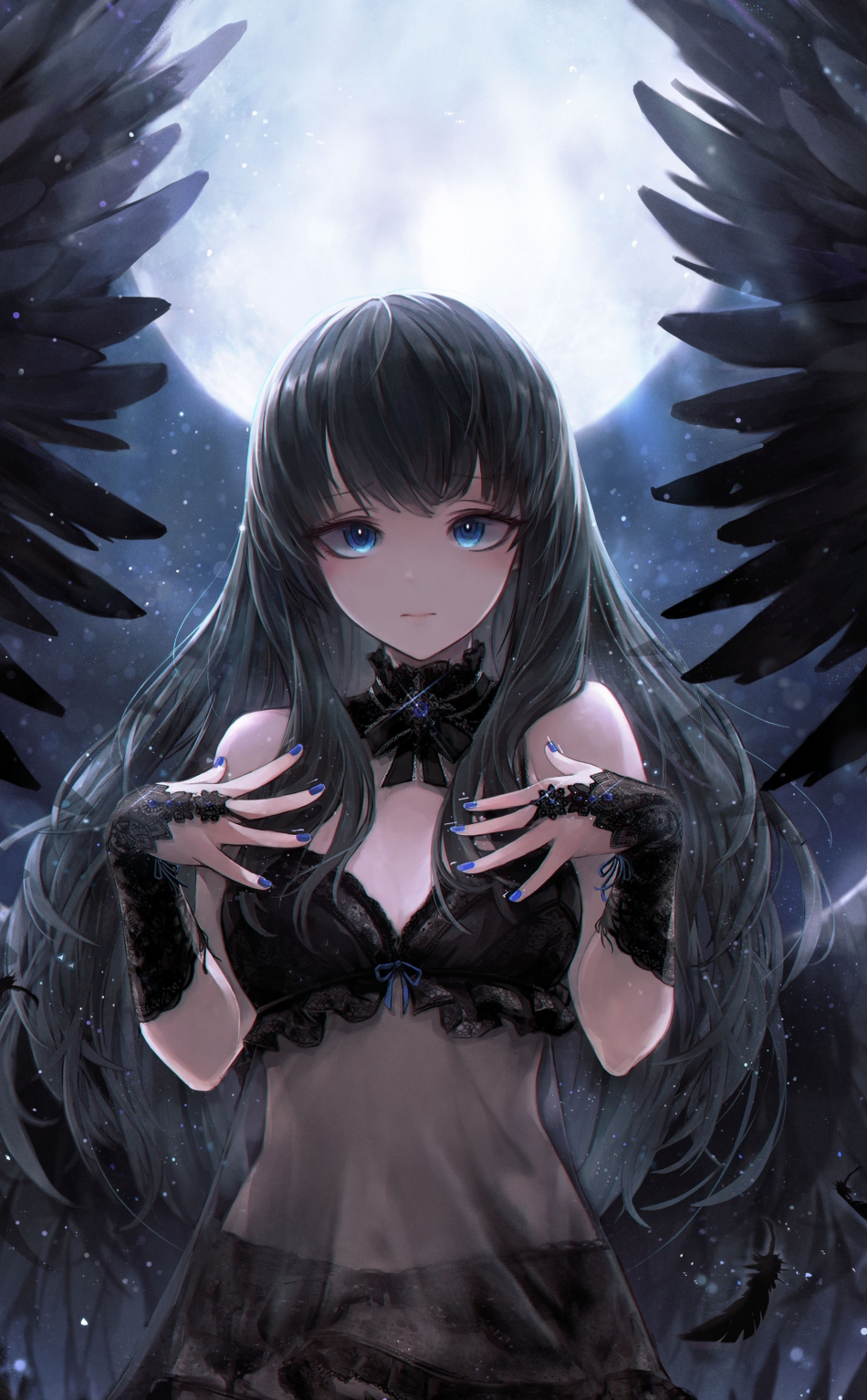 Cute Anime Girl Angel Wallpapers