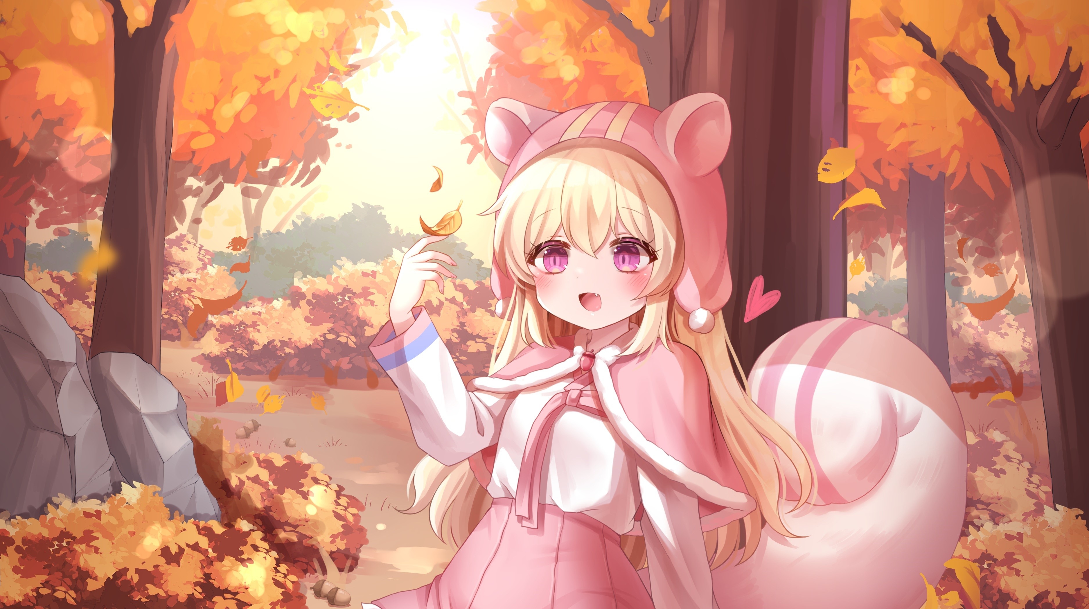 Cute Anime Girls AutumnWallpapers