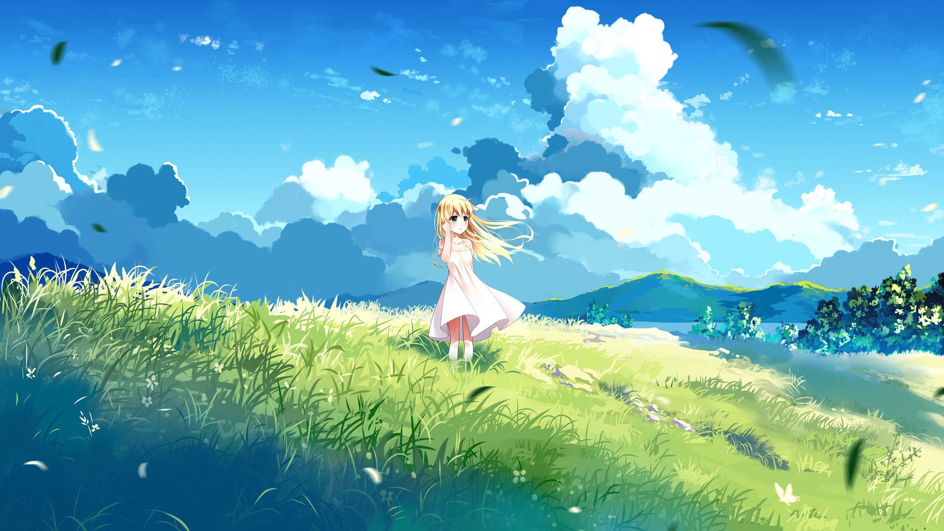 Cute Anime Scenery Wallpapers