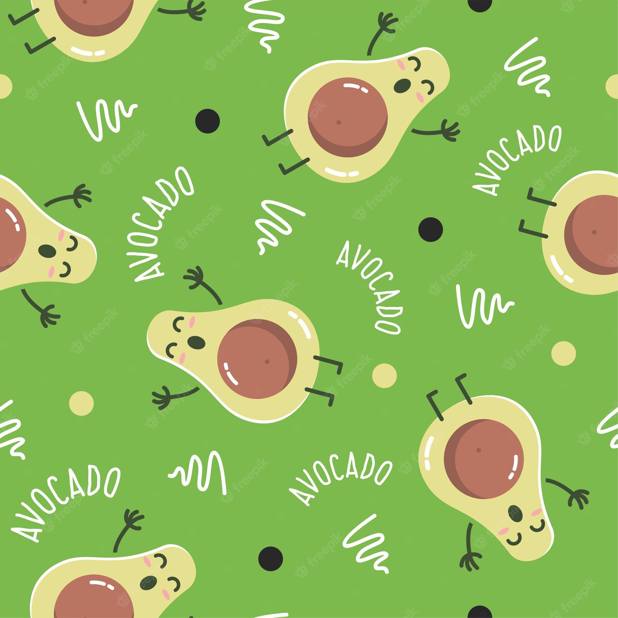 Cute Avocado Wallpapers