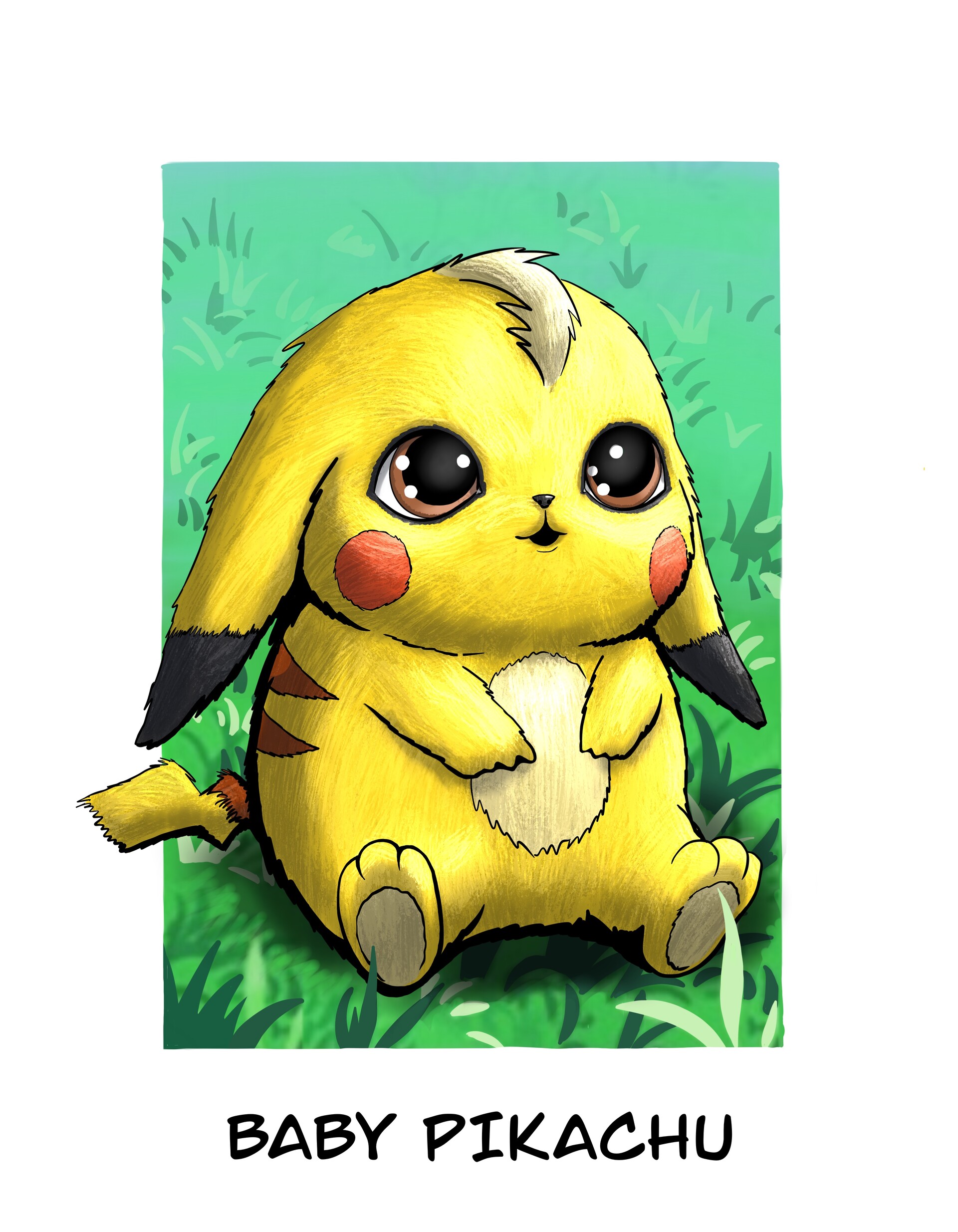 Cute Baby Pikachu  Wallpapers