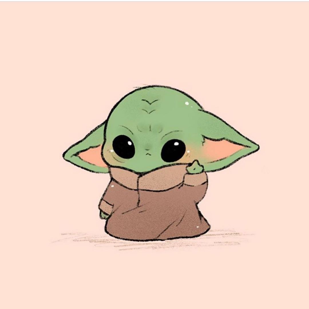 Cute Baby Yoda DrawingsWallpapers