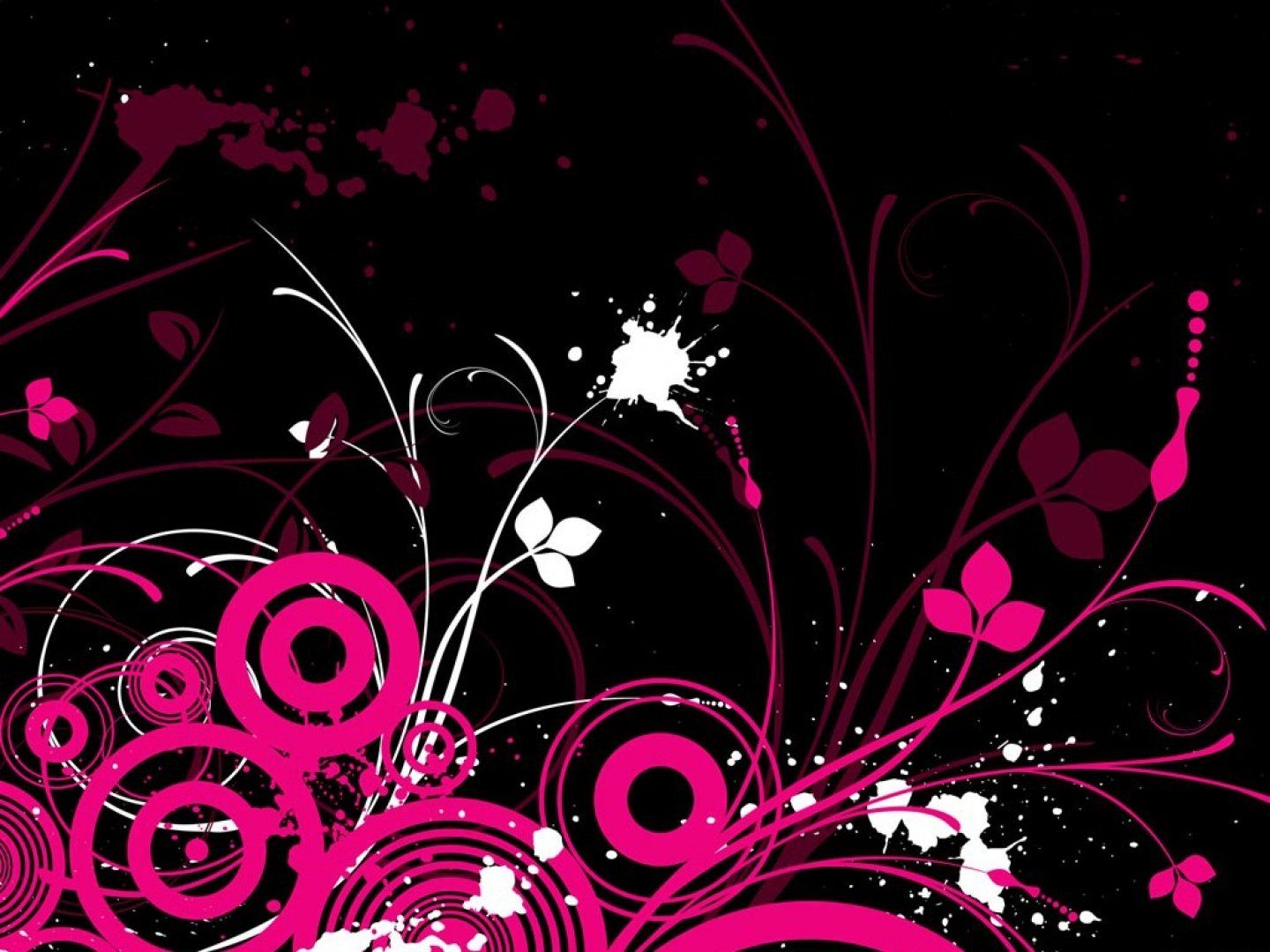 Cute Black And PinkWallpapers