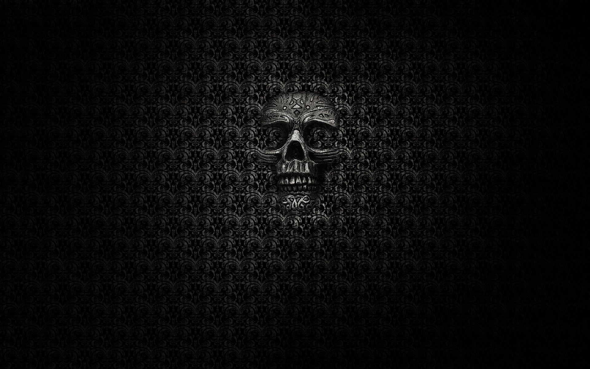 Cute Black SkullWallpapers