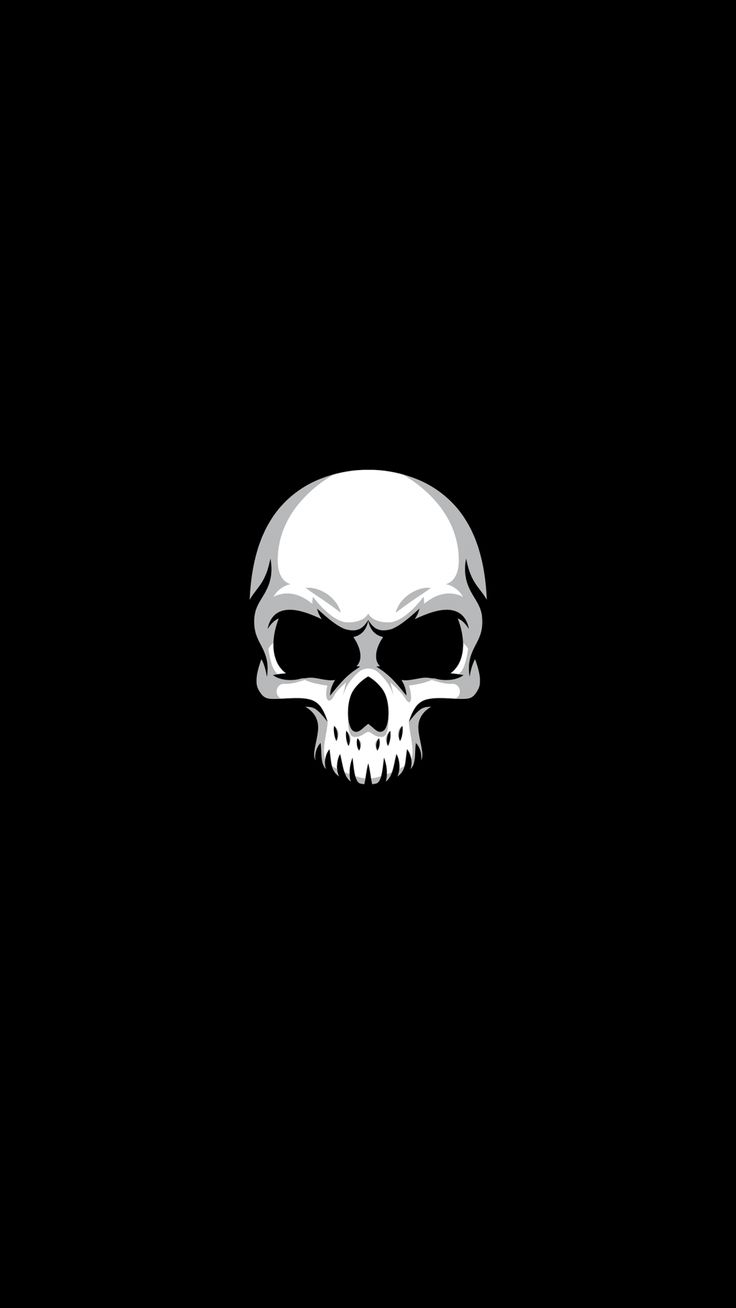 Cute Black SkullWallpapers