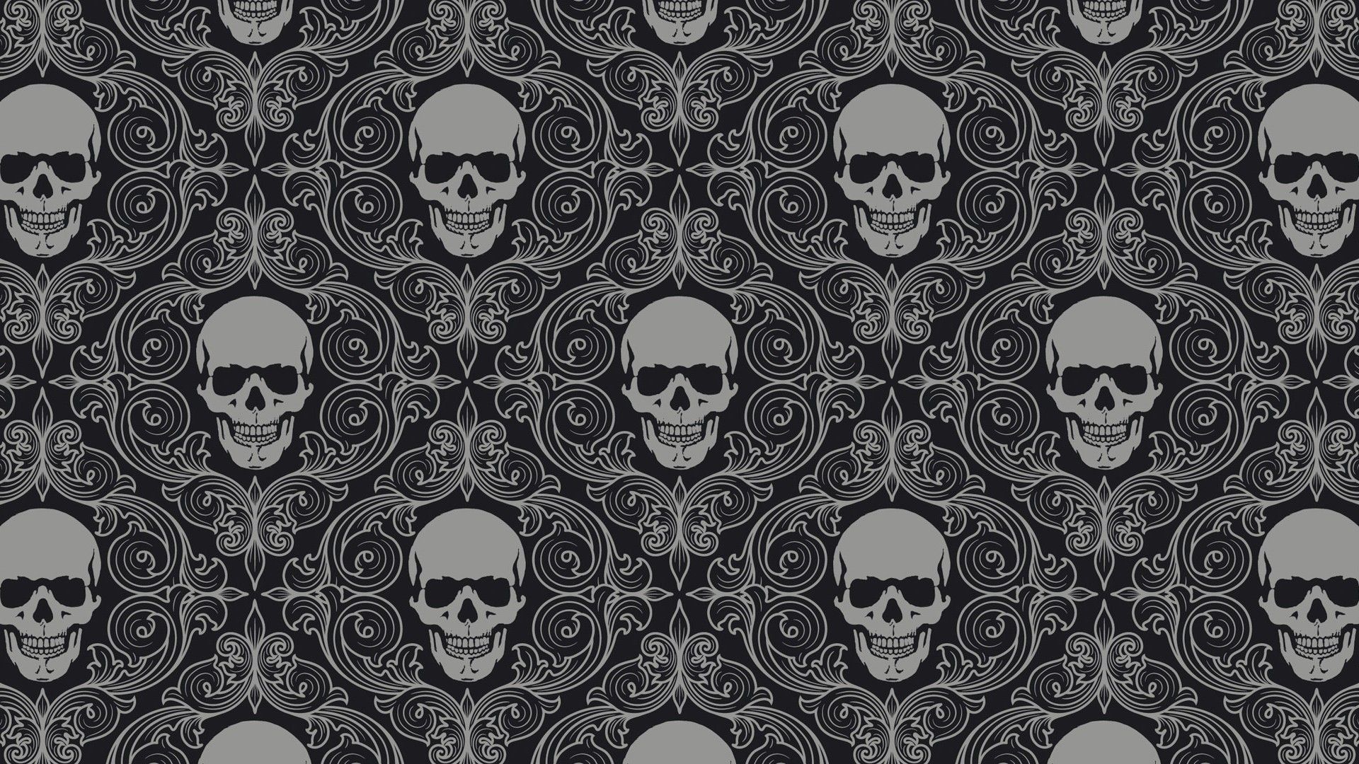 Cute Black SkullWallpapers