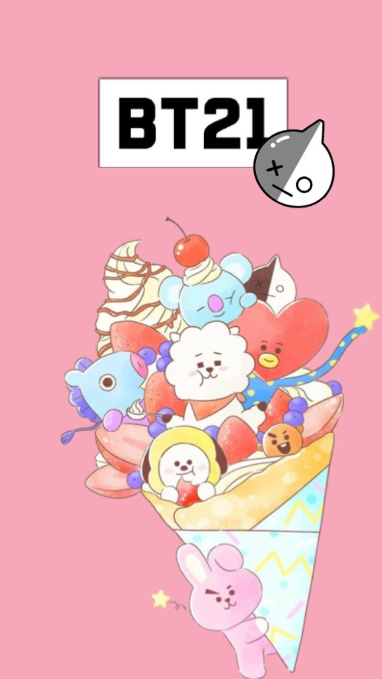 Cute Bt21 Wallpapers